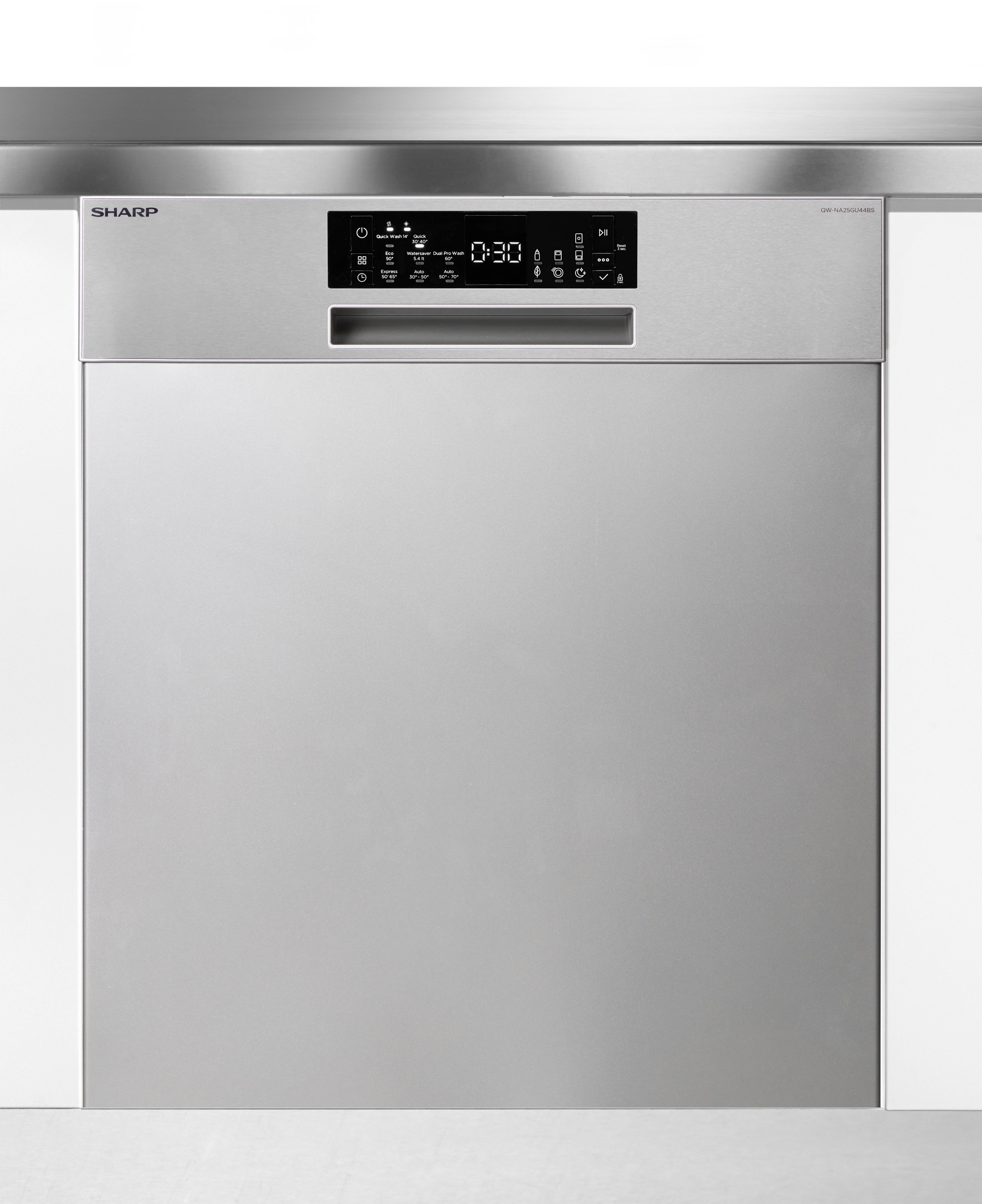 Sharp Unterbaugeschirrspüler "QW-NA25GU44BS-DE" 14 Maßgedecke günstig online kaufen