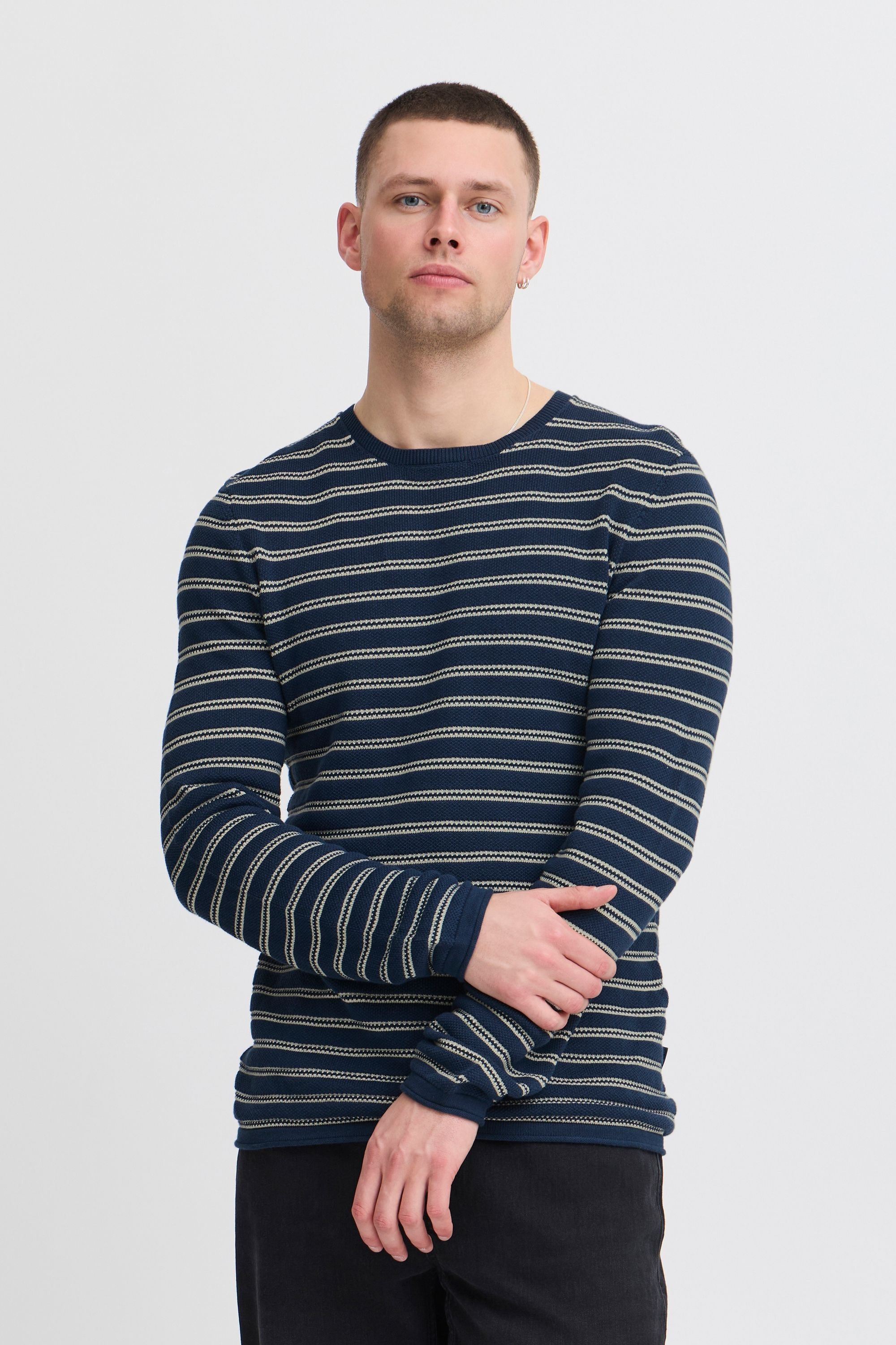 Blend Strickfleece-Pullover »Strickpullover BHAJLAN«
