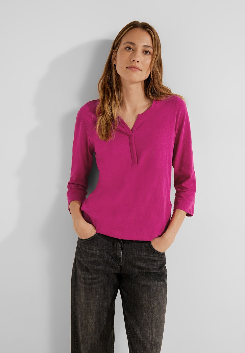 3/4-Arm-Shirt »Style STREET ONE | in BAUR kaufen Melange-Optik Ellen«,