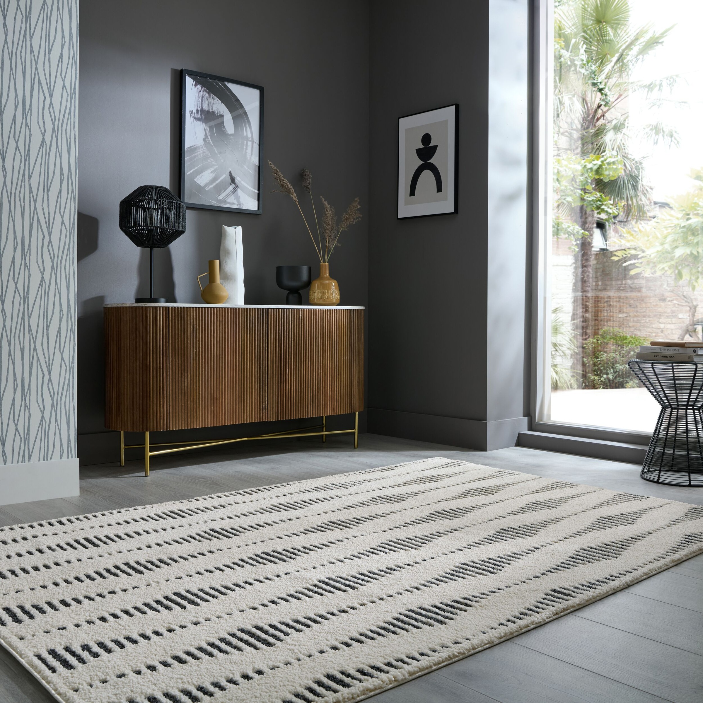 FLAIR RUGS Teppich "Knot" rechteckig 20 mm Höhe geometrisches Muster günstig online kaufen