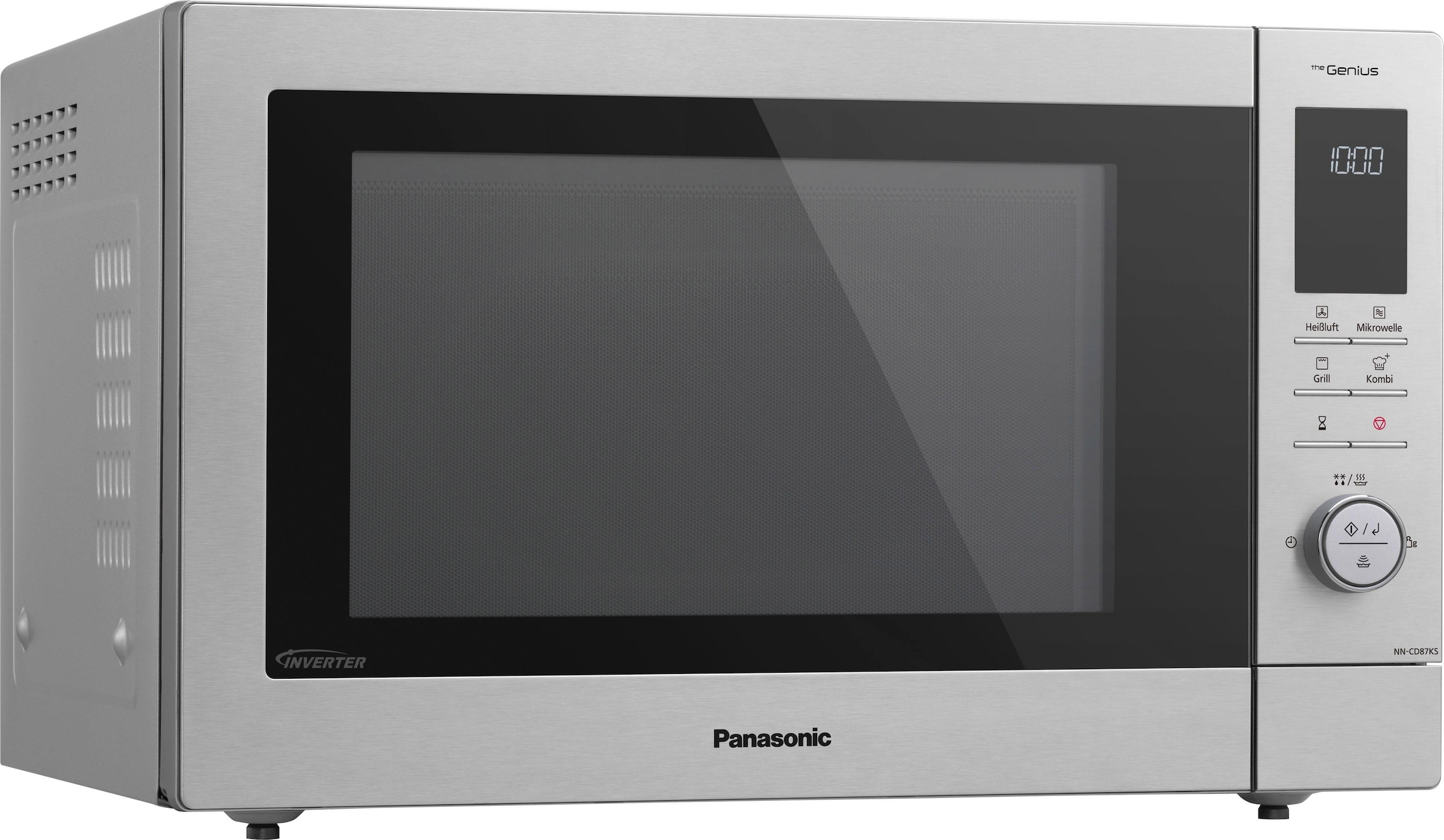 Panasonic Mikrowelle "NN-CD87KSGTG", Grill und Heißluft, 1000 W