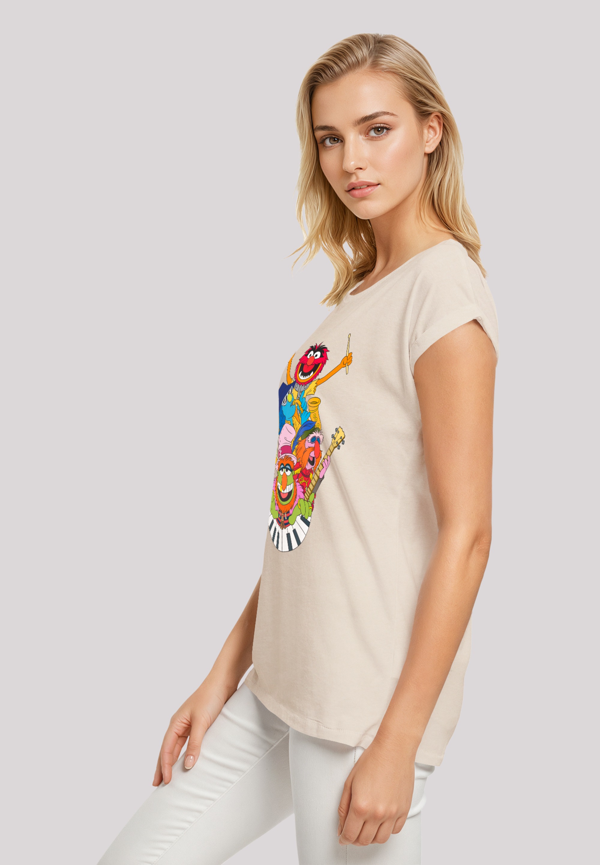 F4NT4STIC T-Shirt »Disney Muppets Dr. Teeth and The Electric Mayhem« Premium Qualität