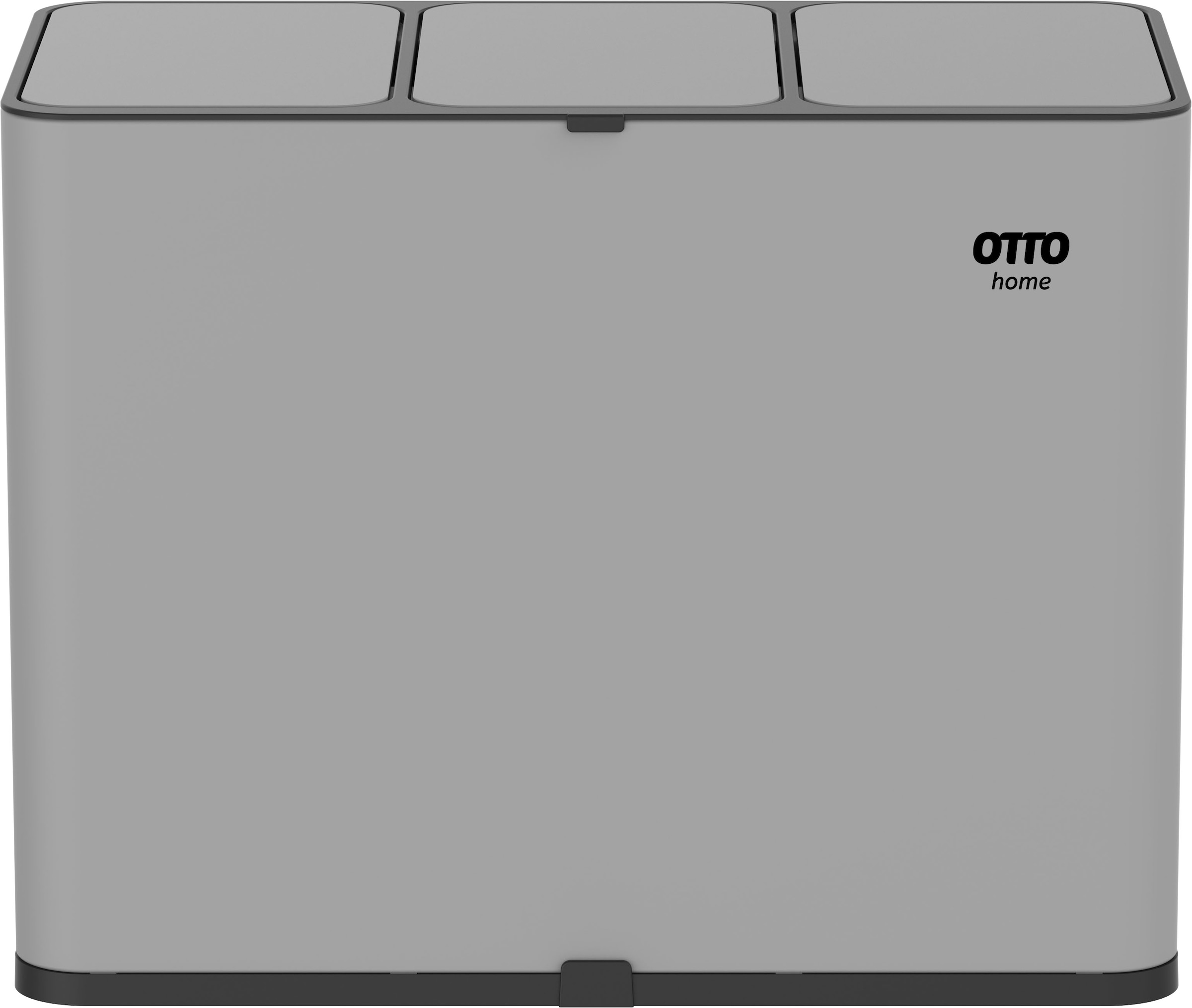 OTTO home Mülleimer »Garrin, Soft Close, Fassungsvermögen 3x 15 Liter« 3 Behälter Mülltrennsystem mit 3 separaten Innenbehältern und Fußtrittpedalen