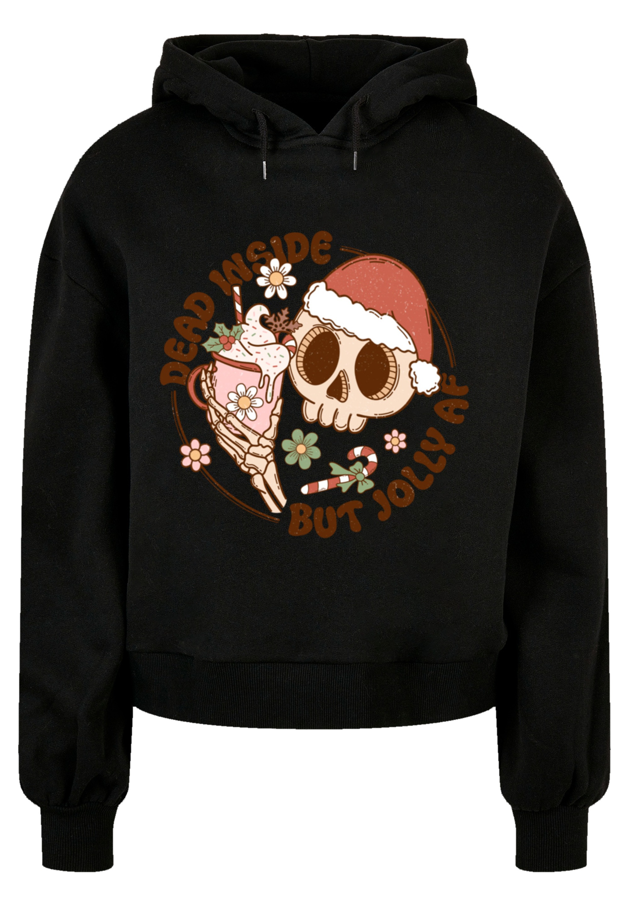 F4NT4STIC Kapuzenpullover "Dead inside but jolly AF Weihnachten", Premium Q günstig online kaufen