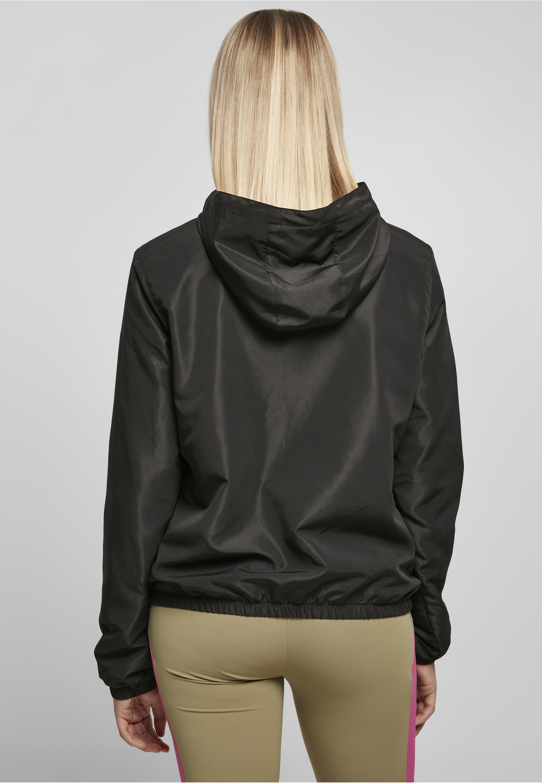 URBAN CLASSICS Langmantel »Urban Classics Damen Ladies Recycled Basic Pull Over Jacket«