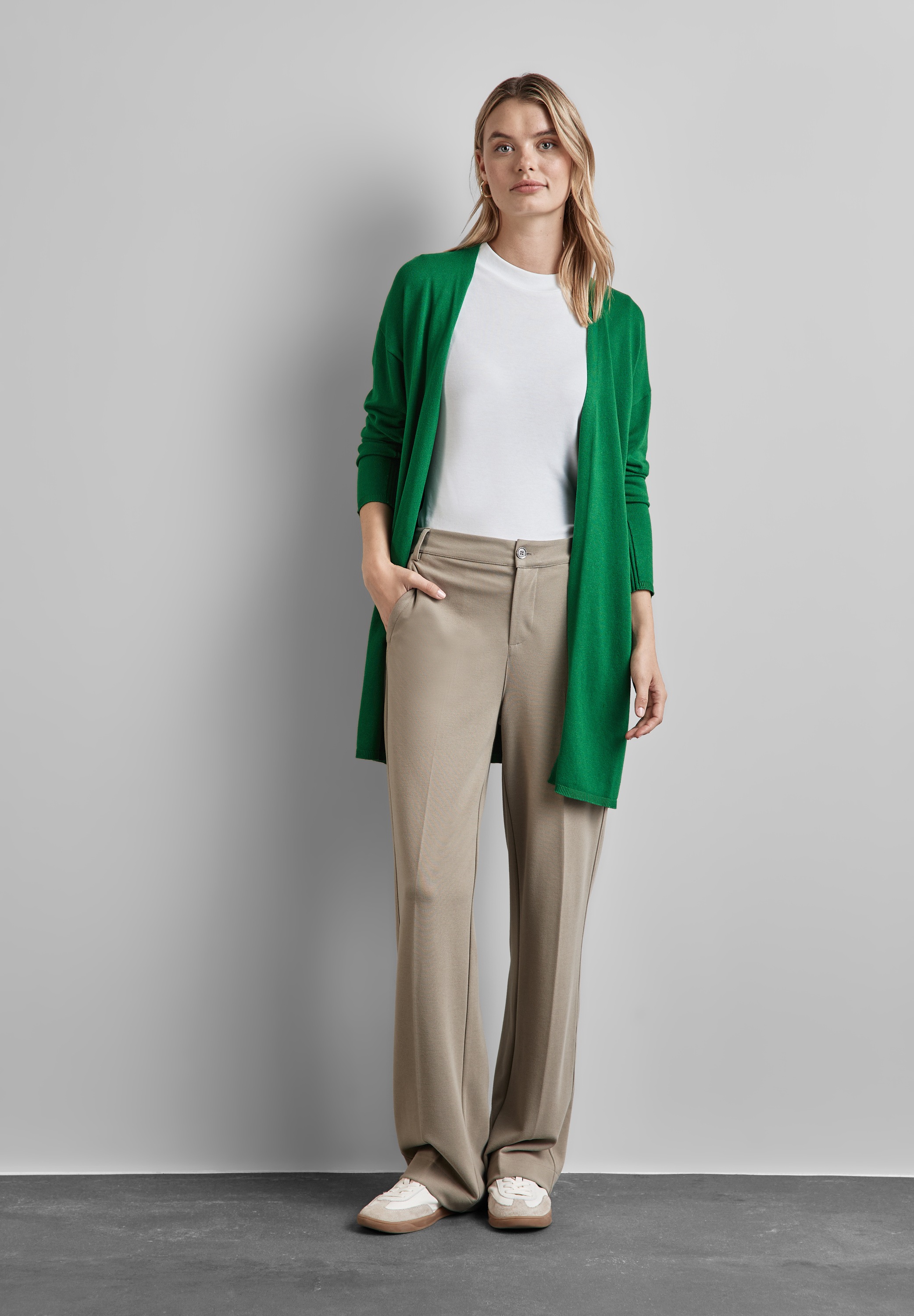 STREET ONE Strickjacke, verschlusslos