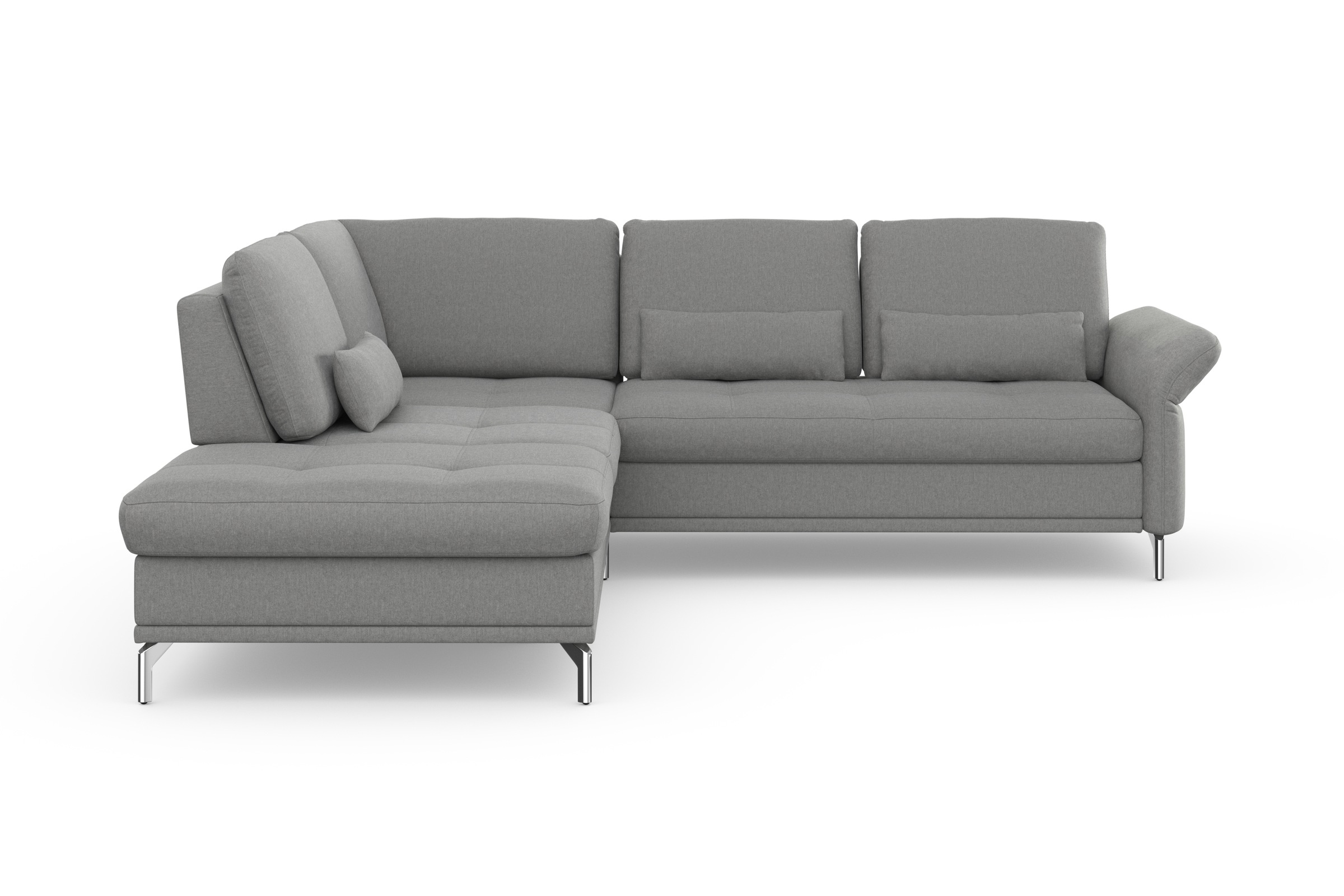 Home affaire Ecksofa "Palm Beach L-Form" Federkern, mit Sitztiefenverstellu günstig online kaufen