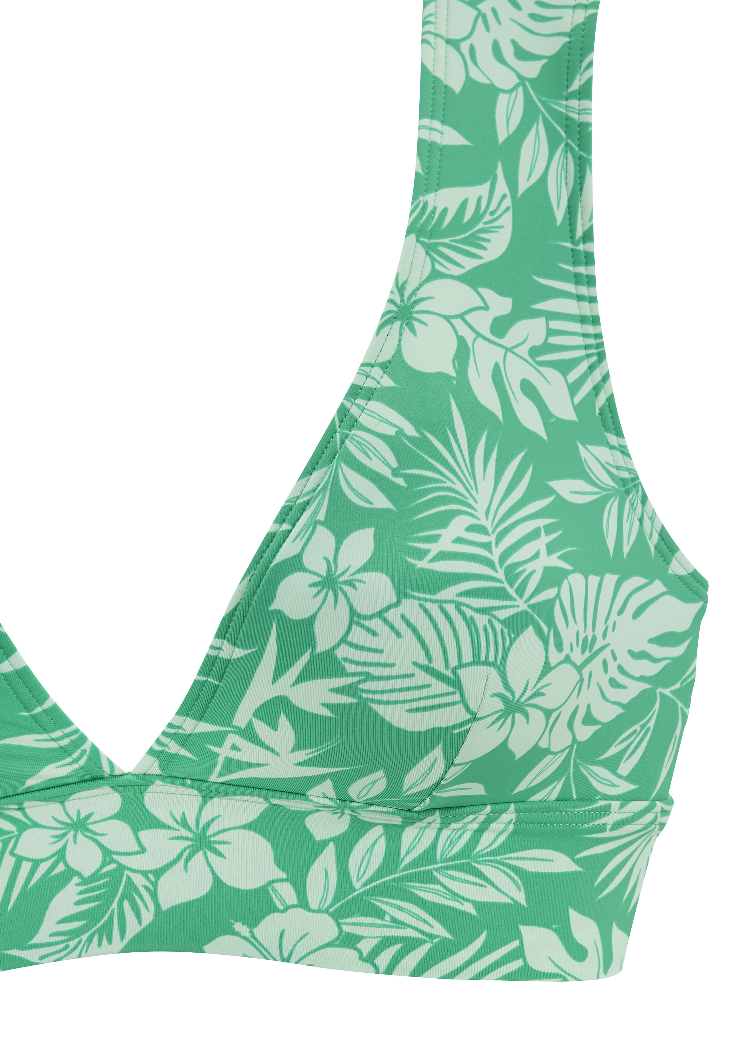 Thumbnail - Venice Beach Bustier-Bikini-Top "Moloka", mit tropischem Print
