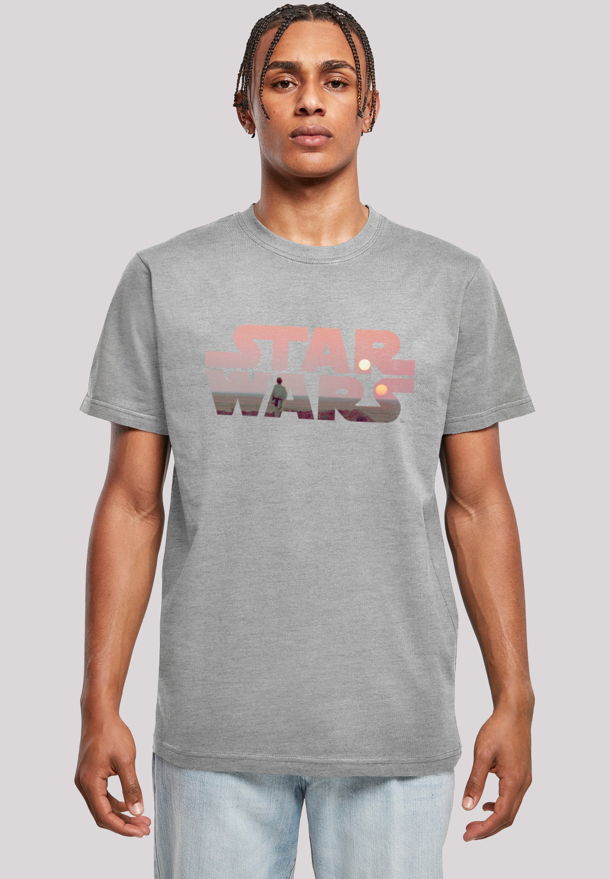 F4NT4STIC T-Shirt "Star Wars Tatooine Logo", Print günstig online kaufen