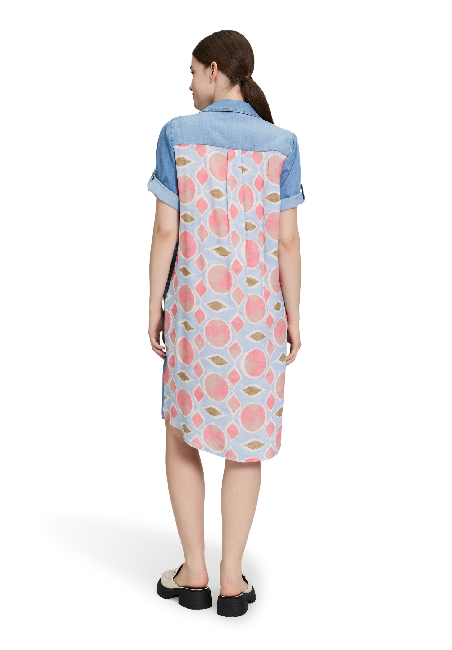 Cartoon Jeanskleid »Cartoon Jeanskleid mit Patches«, Patches