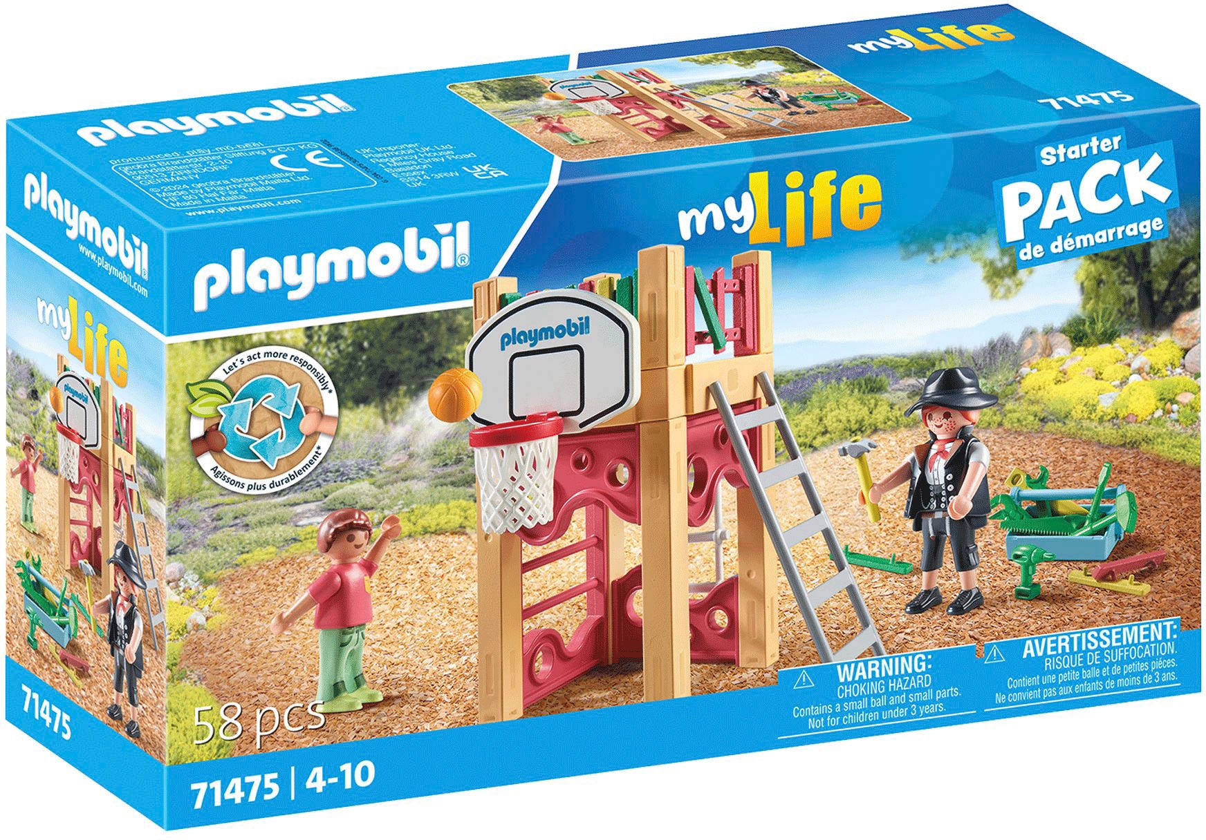 Konstruktions-Spielset »Zimmerin on tour (71475), My City Life«, (58 St.), Spielturm,...