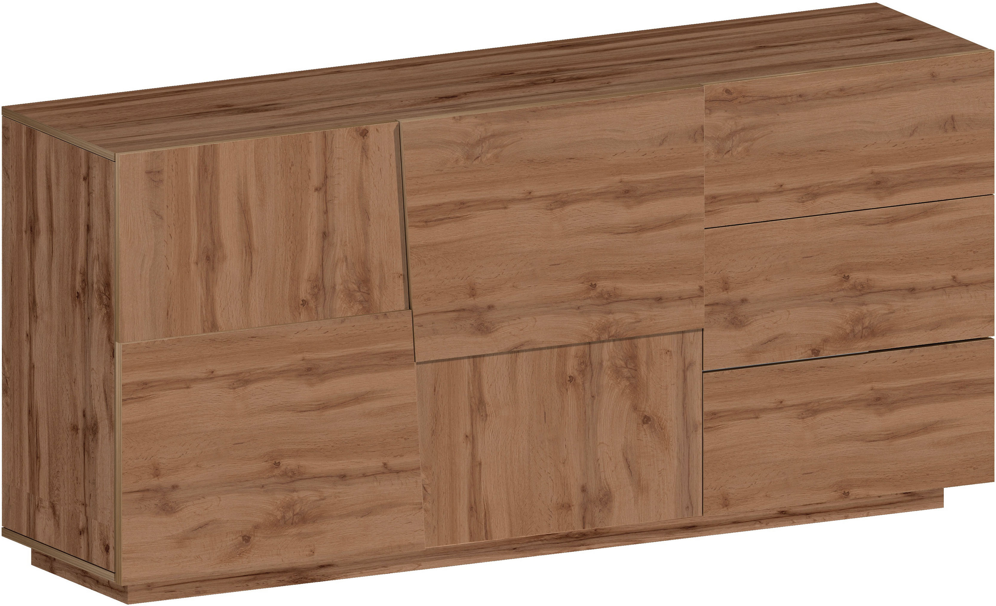 Home affaire Sideboard "Pongo" 1 Stk. tlg.