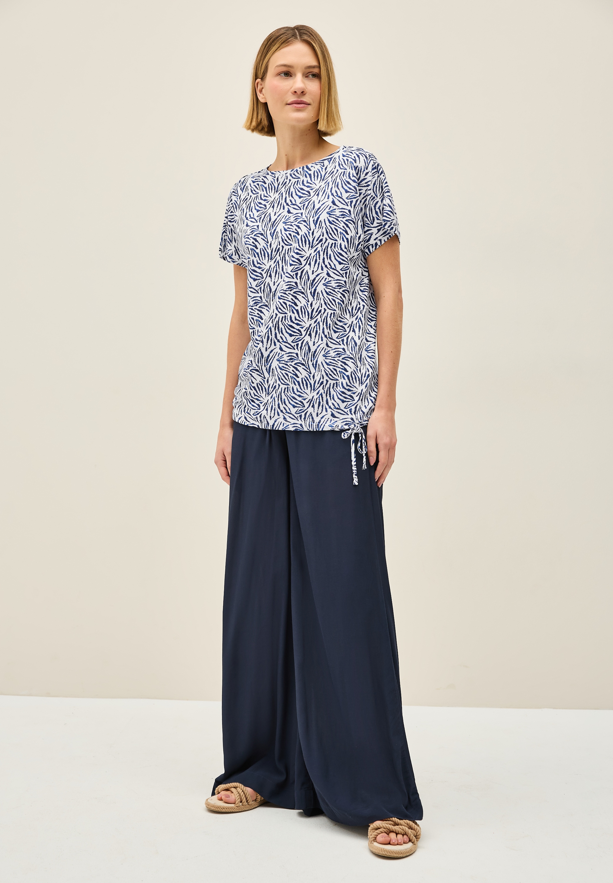 Cecil Print-Shirt, aus Baumwolle mit Stretchante