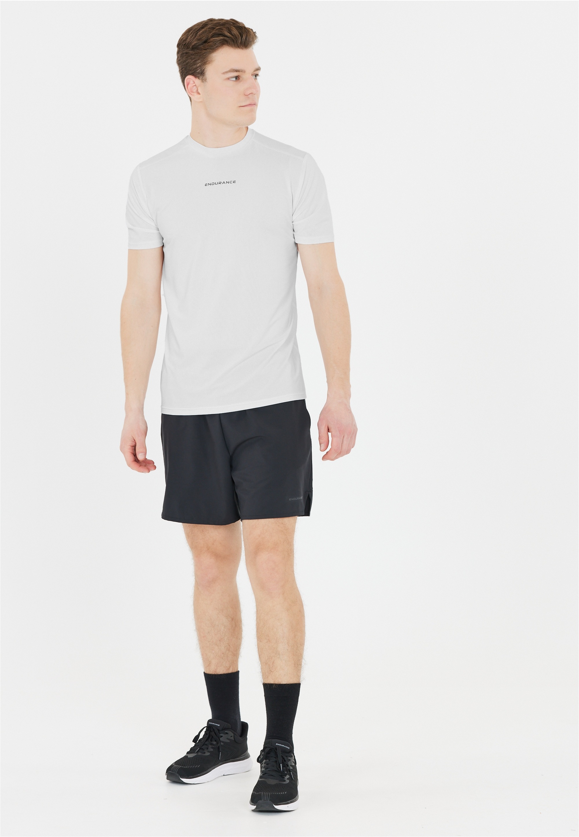 ENDURANCE Funktionsshirt »Loker«, Mit 4-Wege-Stretch und recycelten Materialien