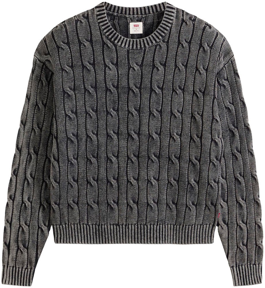 Levi's® Strickpullover »CARMEL CABLE CREW« mit Strickmuster