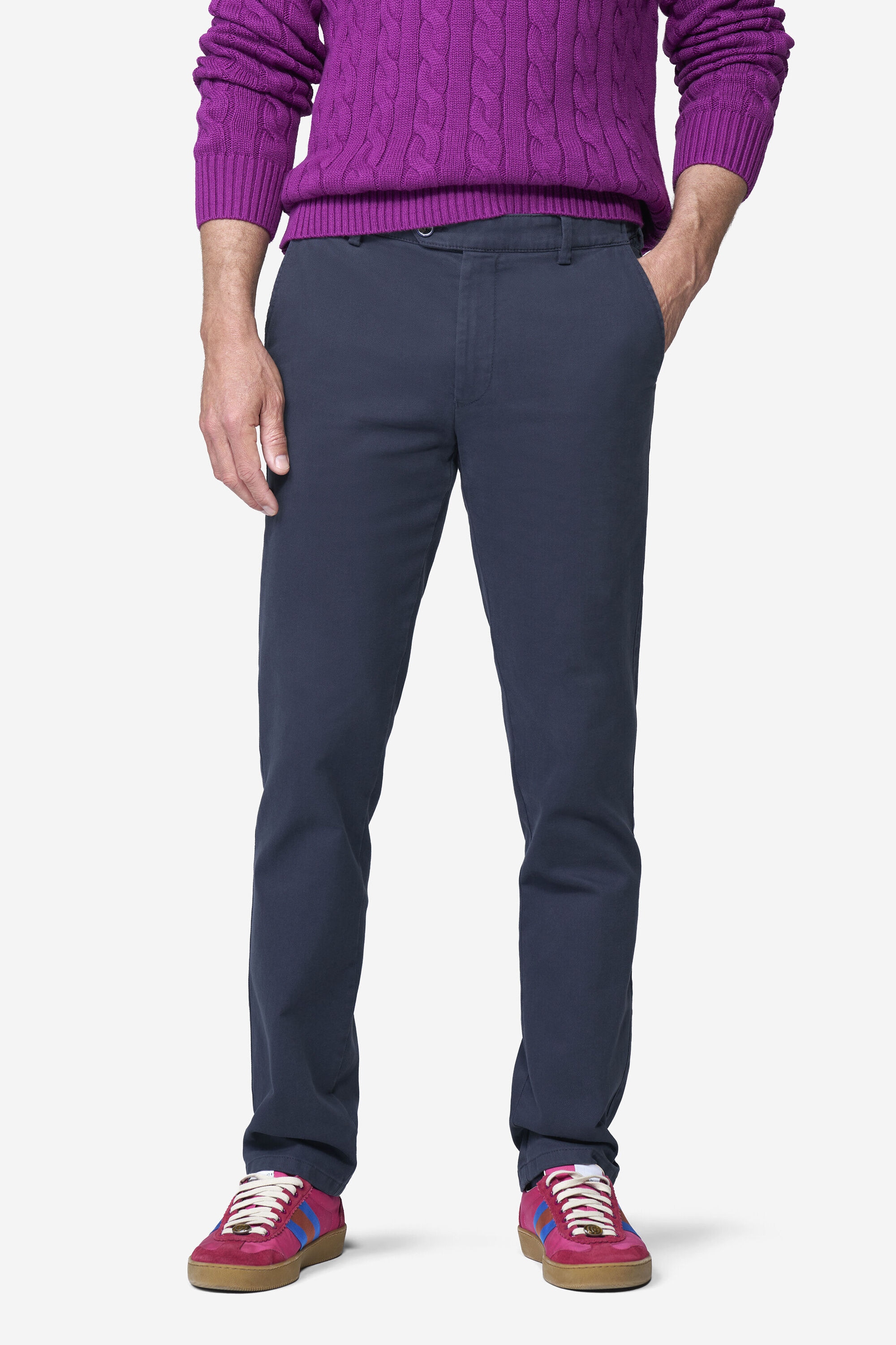 MEYER Chinos »Oslo 2-3616«  mit Dehnbund