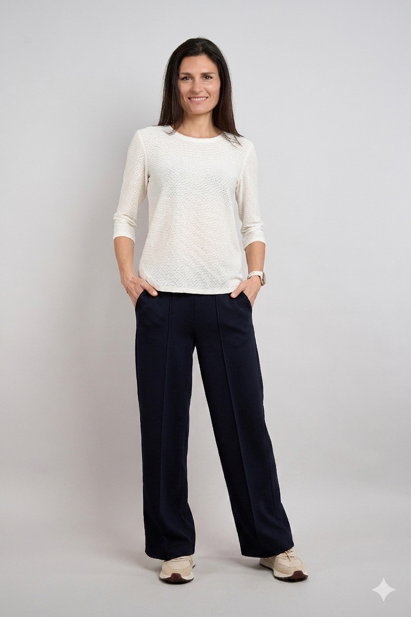 Seidel Moden Stoffhose  mit elatstischem Bund - MADE IN GERMANY