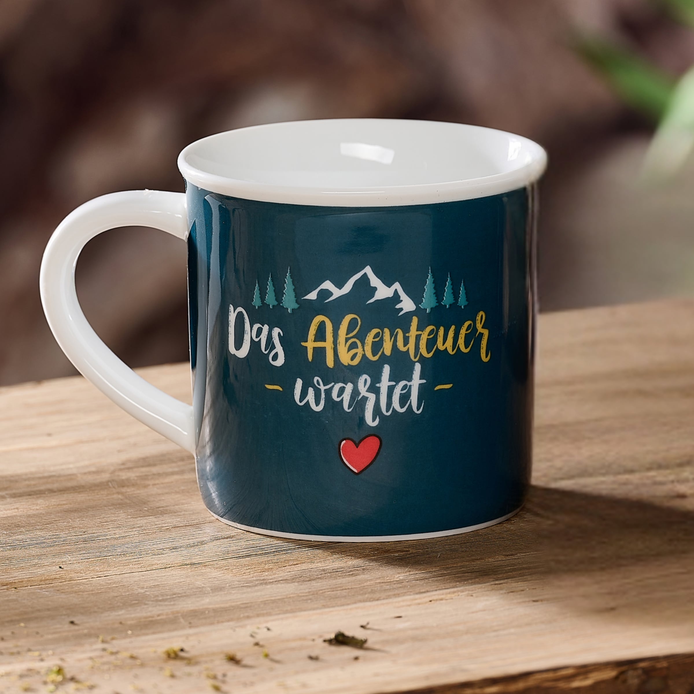 Ritzenhoff & Breker Becher »Camping«, (1 tlg.), "Das Abenteuer wartet" - in Geschenkbanderole