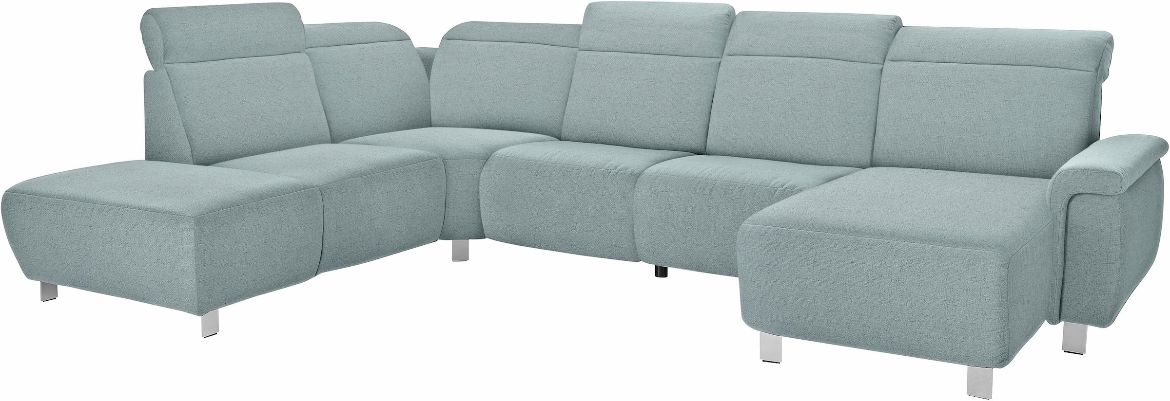 sit&more Wohnlandschaft »Township U-Form«, wahlweise mit elektrischer Wallfree-Funktion