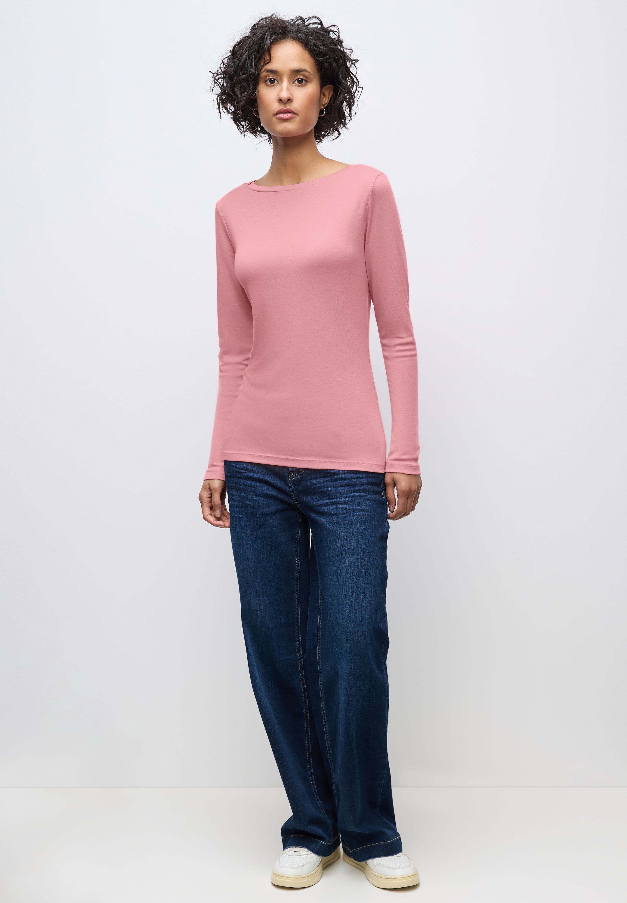 Thumbnail - STREET ONE Langarmshirt im soften Baumwoll-Mix