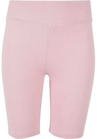 Leggings »Urban Classics Damen Girls High Waist Cycle Shorts«, (1 tlg.)