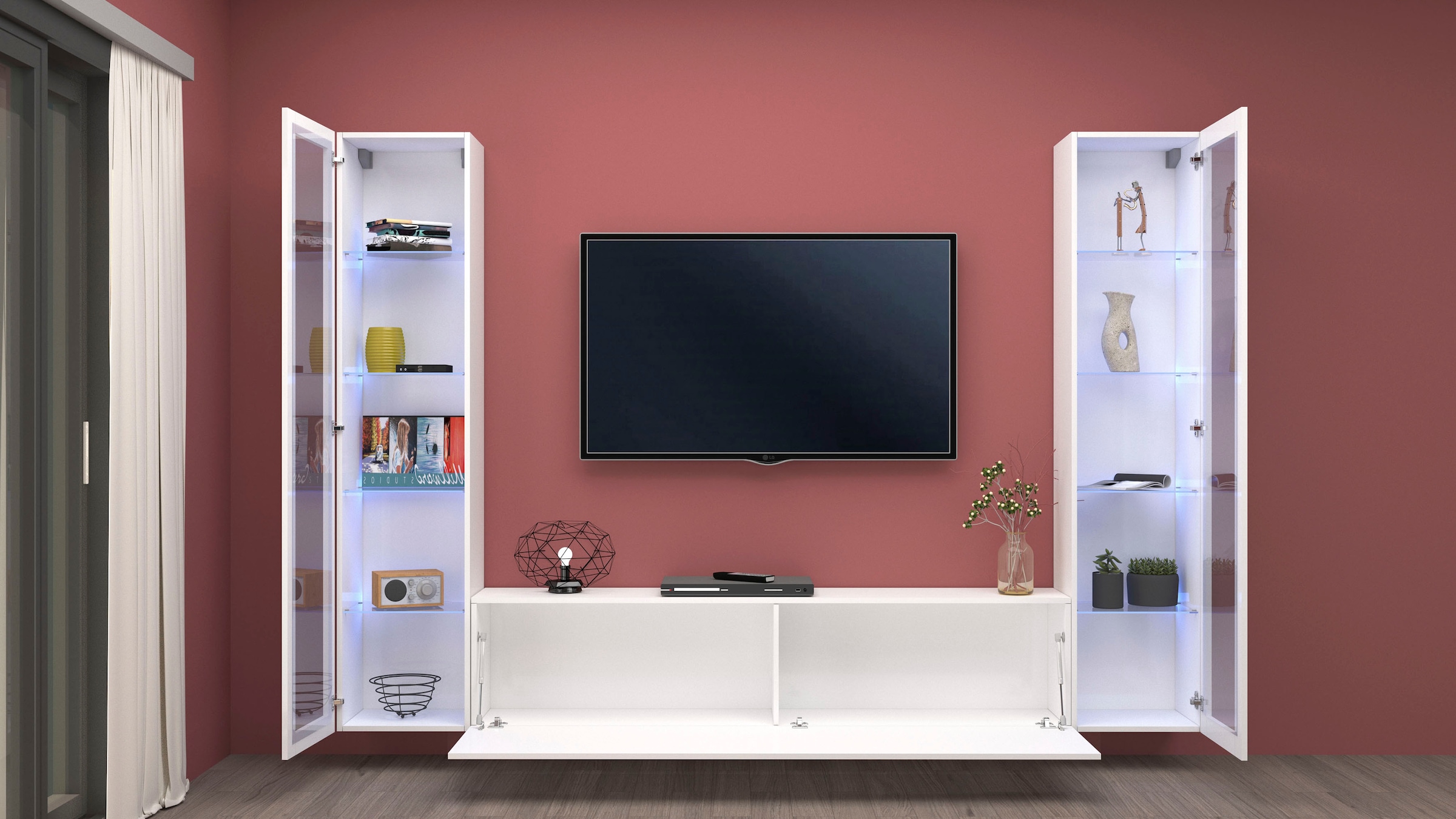 INOSIGN Wohnwand »Maruska« 1 Stk. tlg.