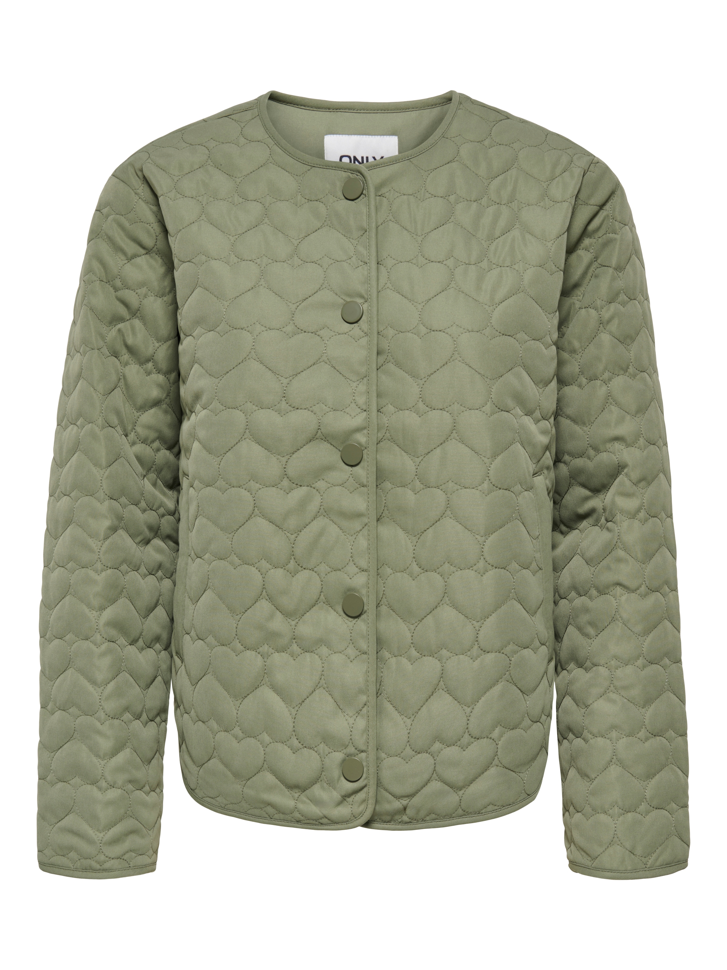 ONLY Steppjacke »ONLHEART LIFE QUILTED JACKET NOOS OTW« mit Steppmuster in Herzchenform