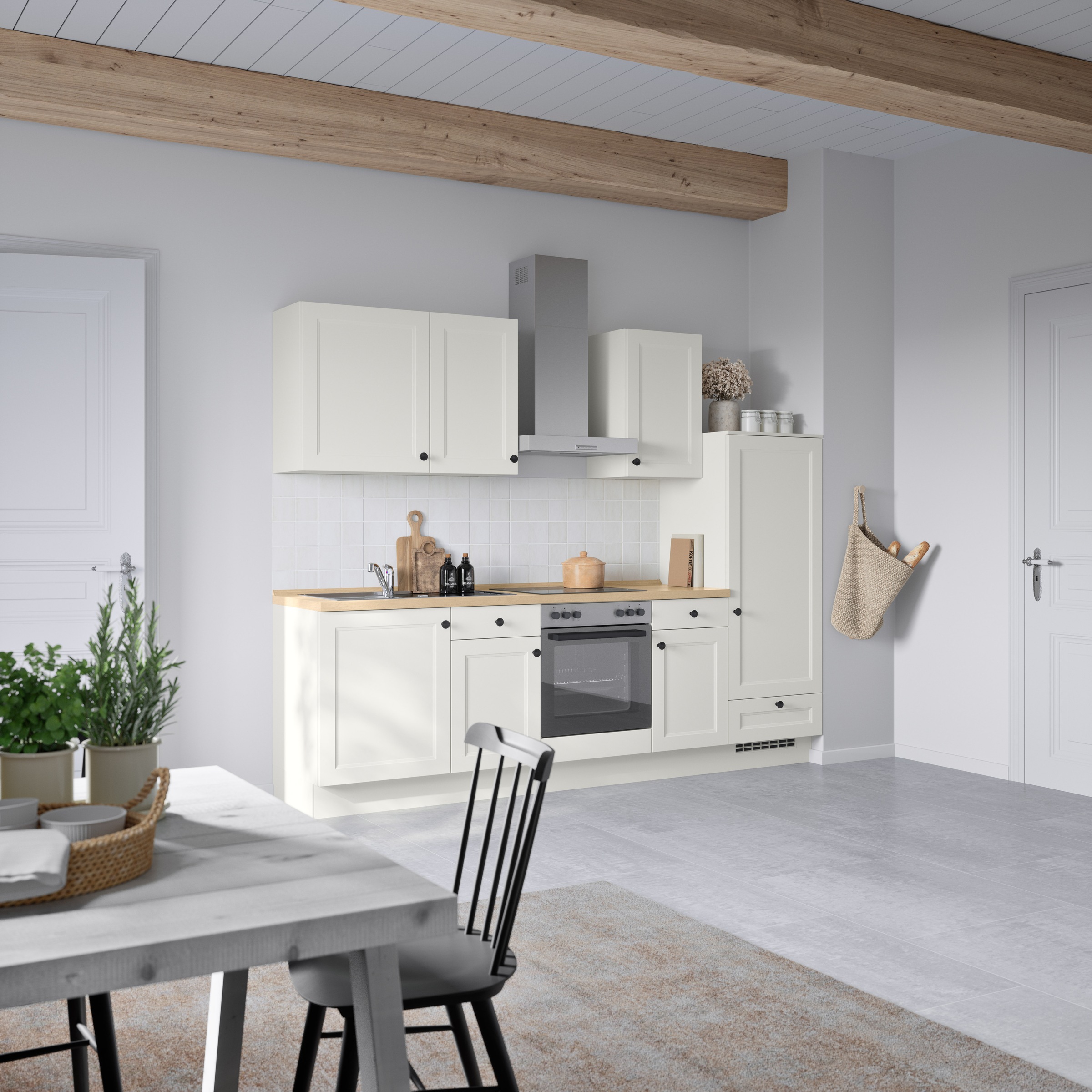 nobilia® Küchenzeile »"Cascada I"«, vormontiert, Ausrichtung wählbar, Breite 270 cm, wahlw. mit E-Geräten