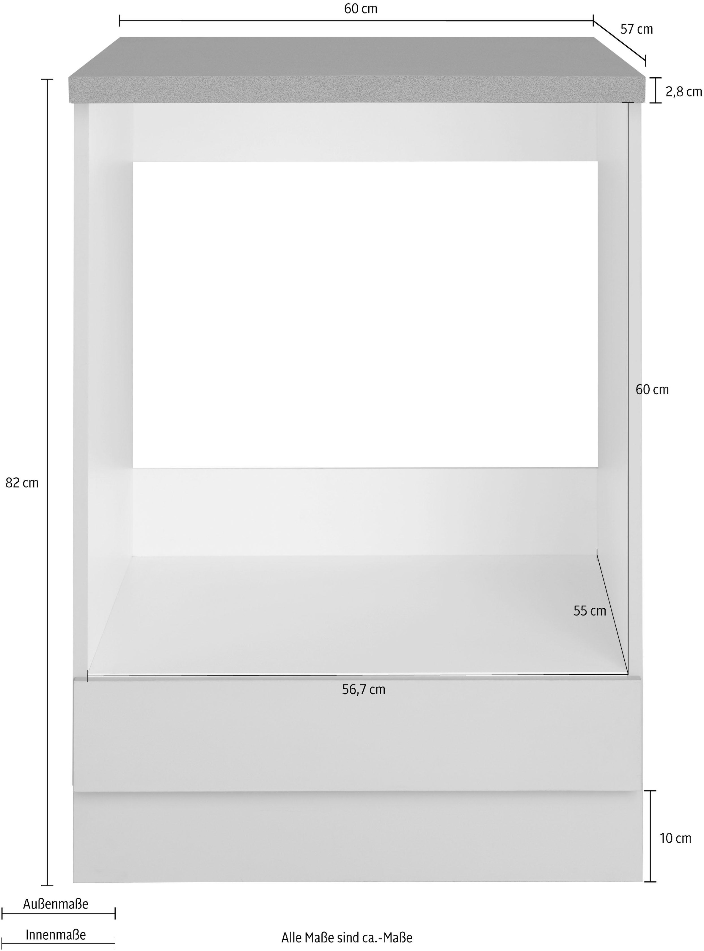 wiho Küchen Herdumbauschrank »Cali«, 60 cm breit bestellen | BAUR