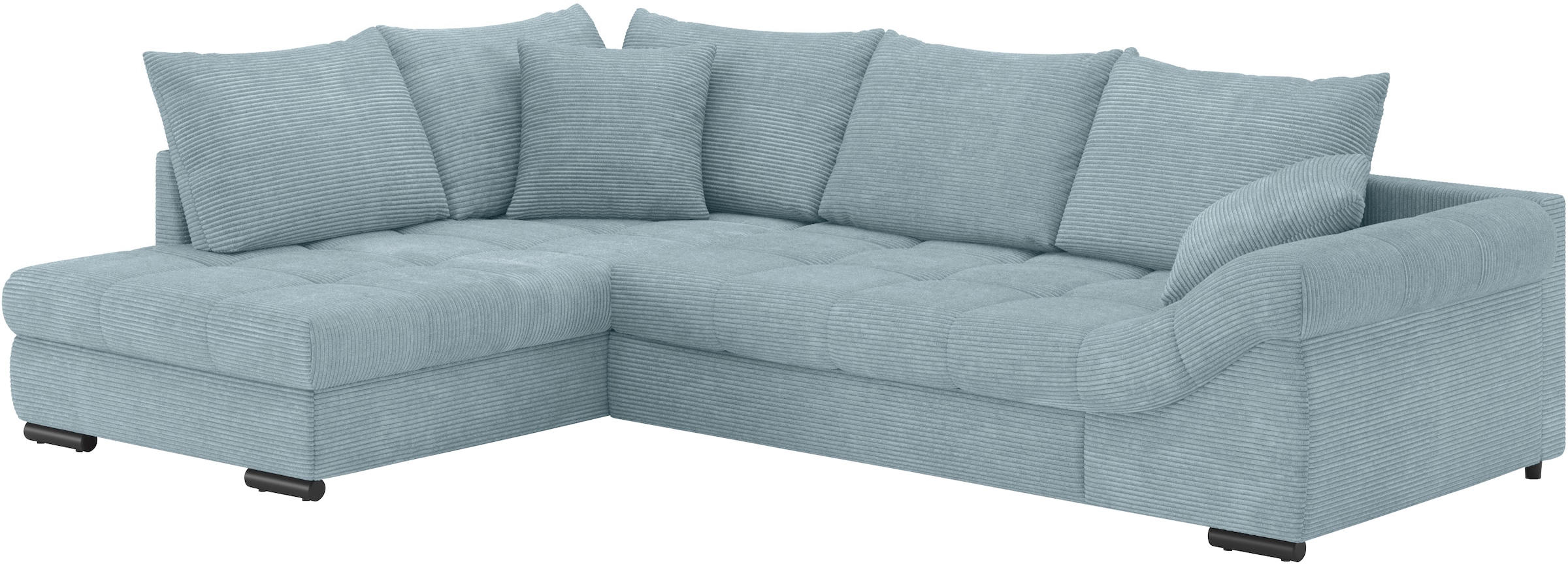 Mr. Couch Ecksofa "Allegro DuraFlex, L-Form", Hochschläfer-Bettauszug, Kalt günstig online kaufen