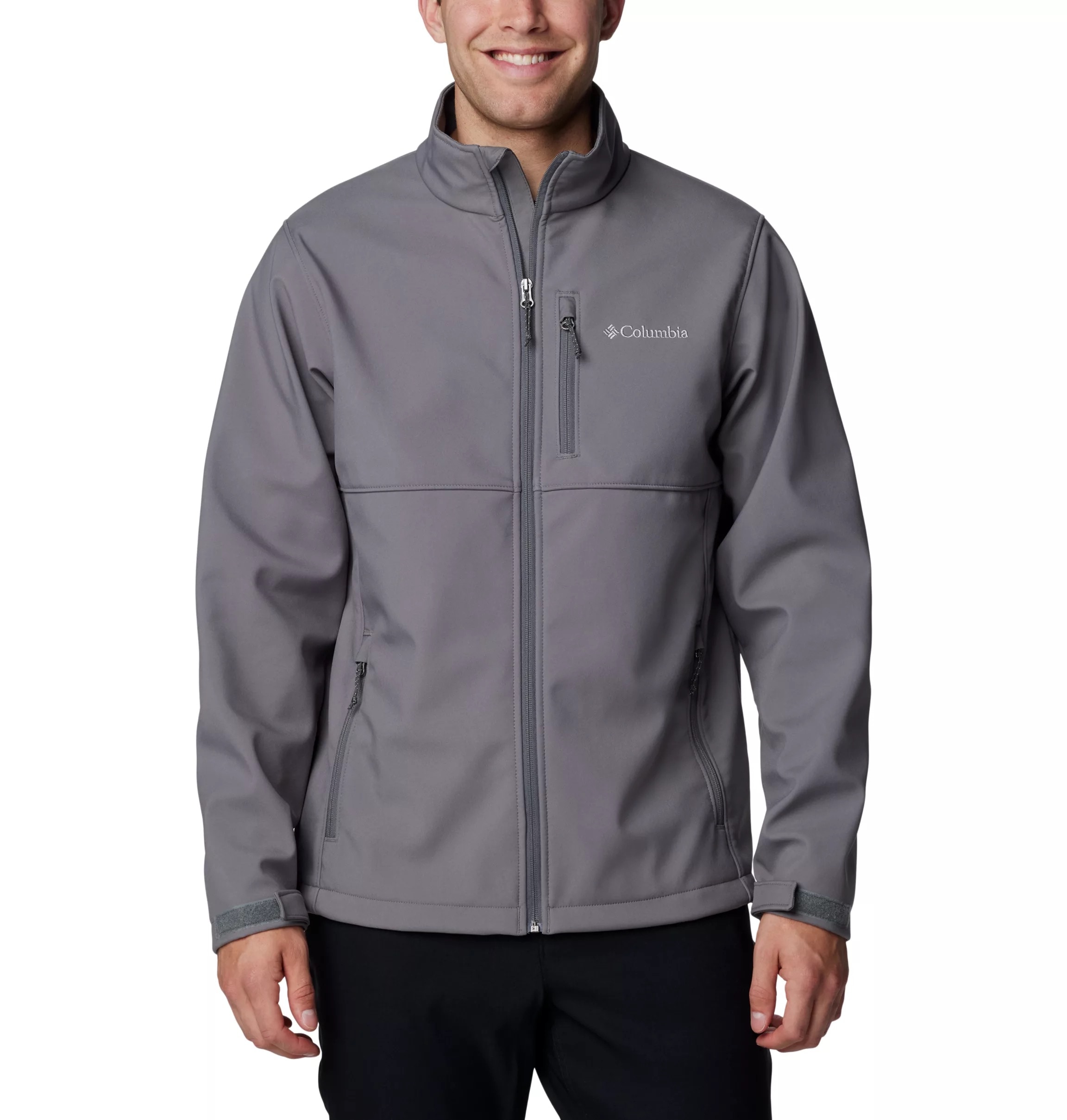 Columbia Softshelljacke "Ascender Softshell Jacket" mit wasserabweisenden Details am Reißverschluss