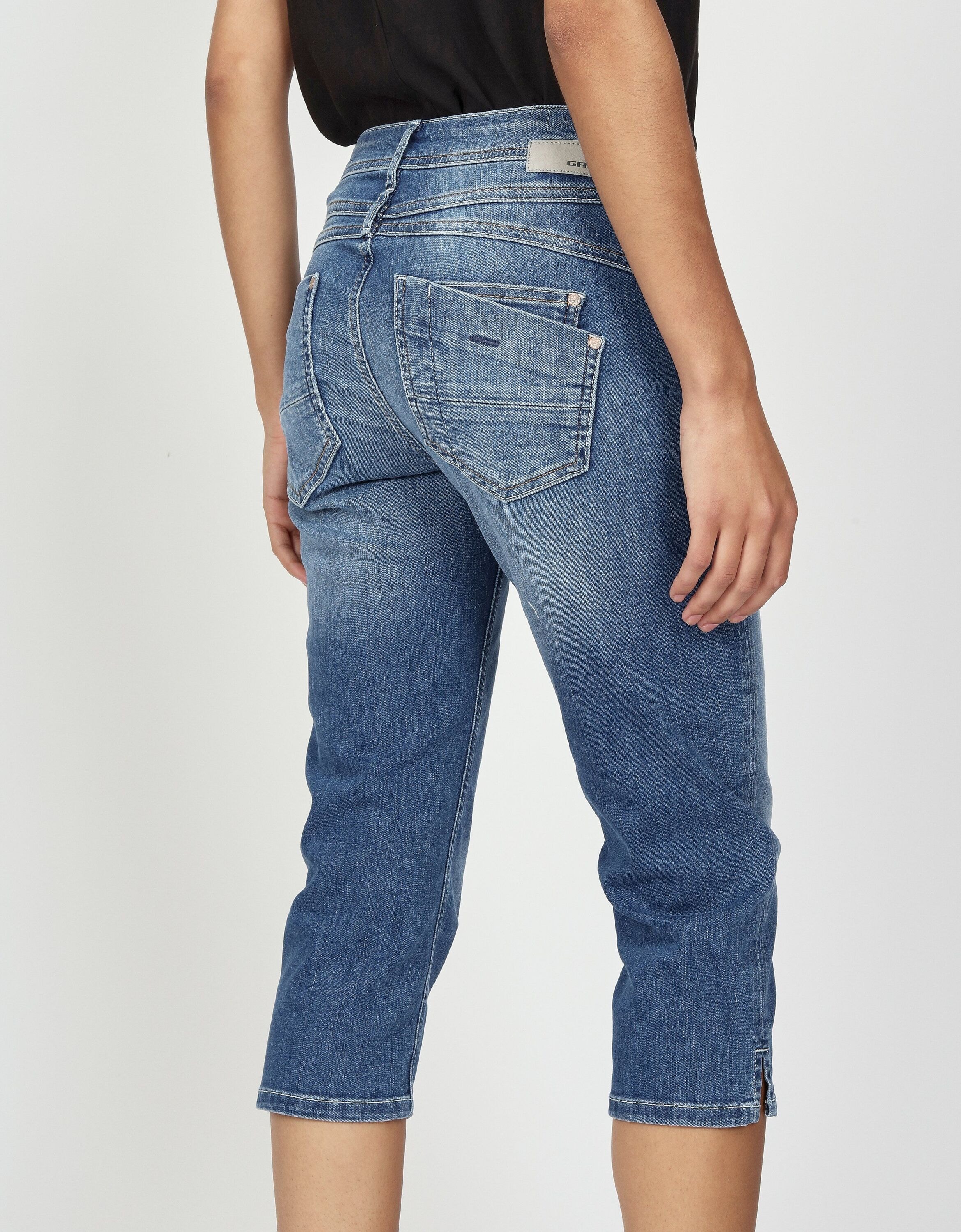 GANG 3/4-Jeans »94AMELIE CAPRI« mit Reißverschluss