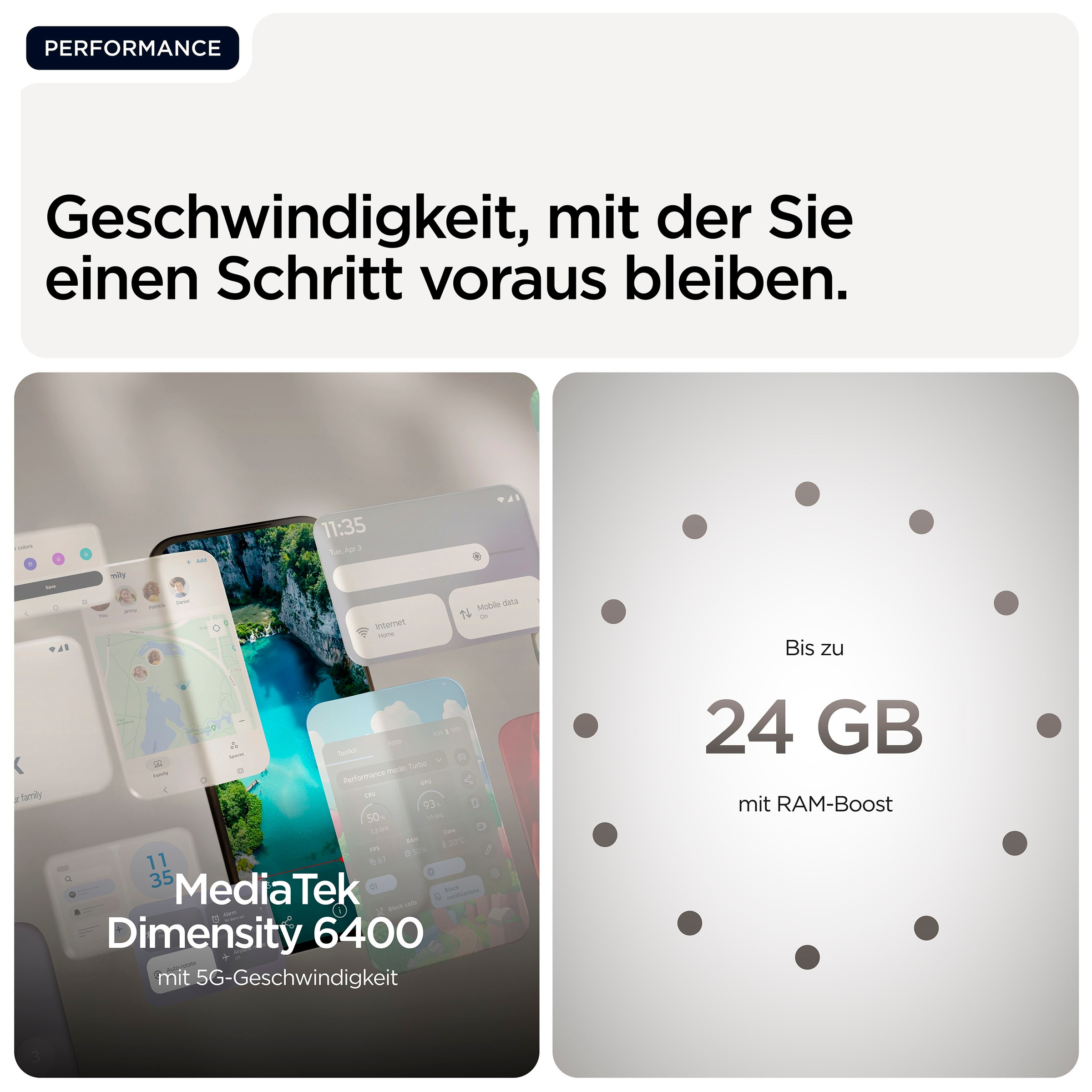 Motorola Smartphone »moto g77 256GB« PANTONE® Black Olive