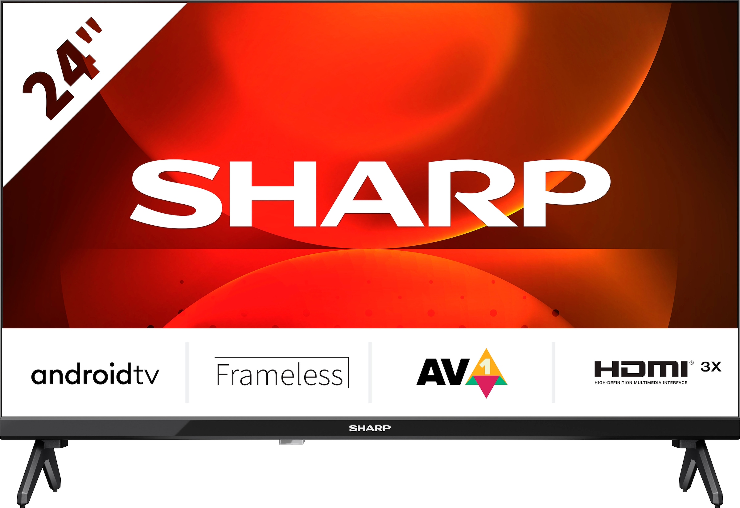 Sharp LED-Fernseher »1T-C24FHx«, HD ready, Smart-TV-Android TV
