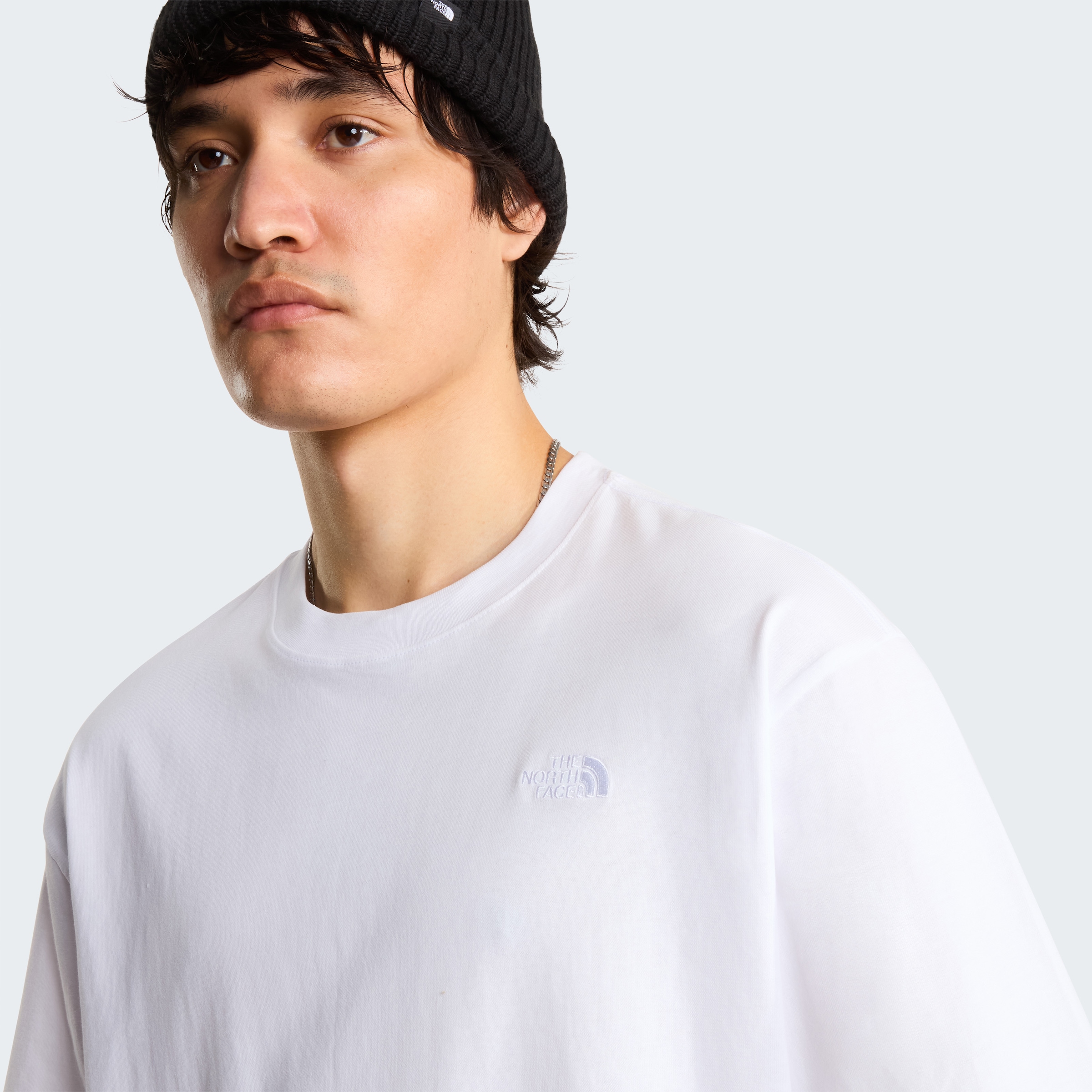 The North Face T-Shirt »M TNF ESSENTIAL SIMPLE DOME OS SS TEE« Kurzarmdesign, mit Rundhalsausschnitt, gerader Abschluss