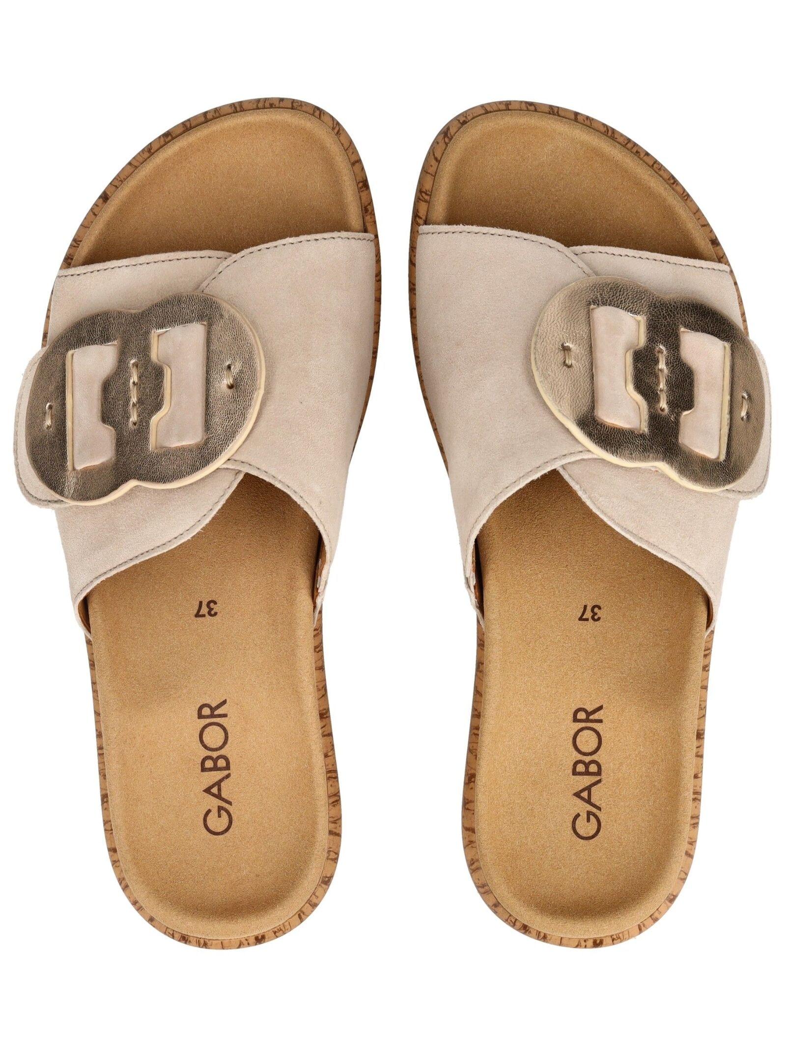 Gabor Pantolette »Gabor Pantoletten Veloursleder«