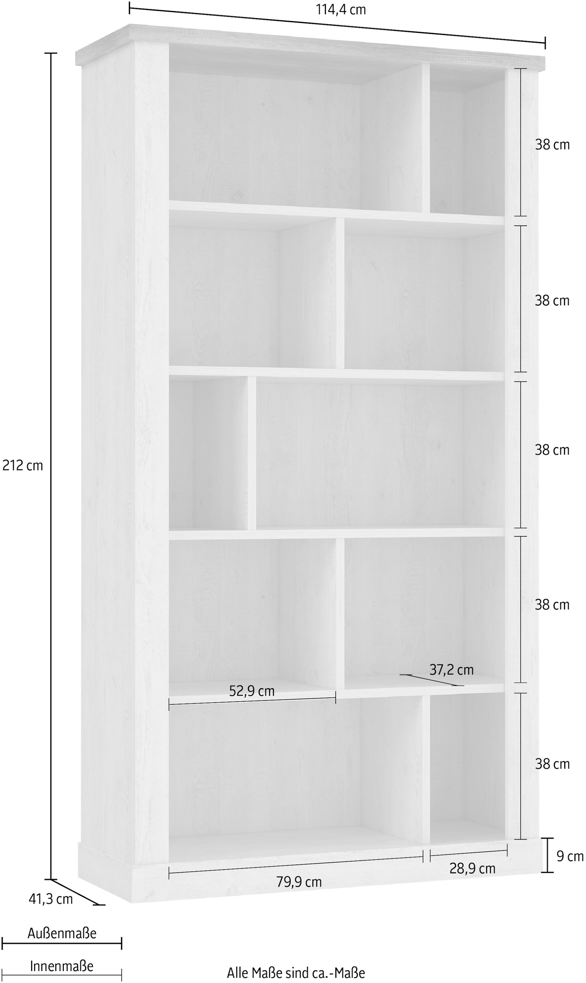 FORTE Aktenregal »Duro«, Höhe 212 cm kaufen | BAUR | Mehrzweckschränke