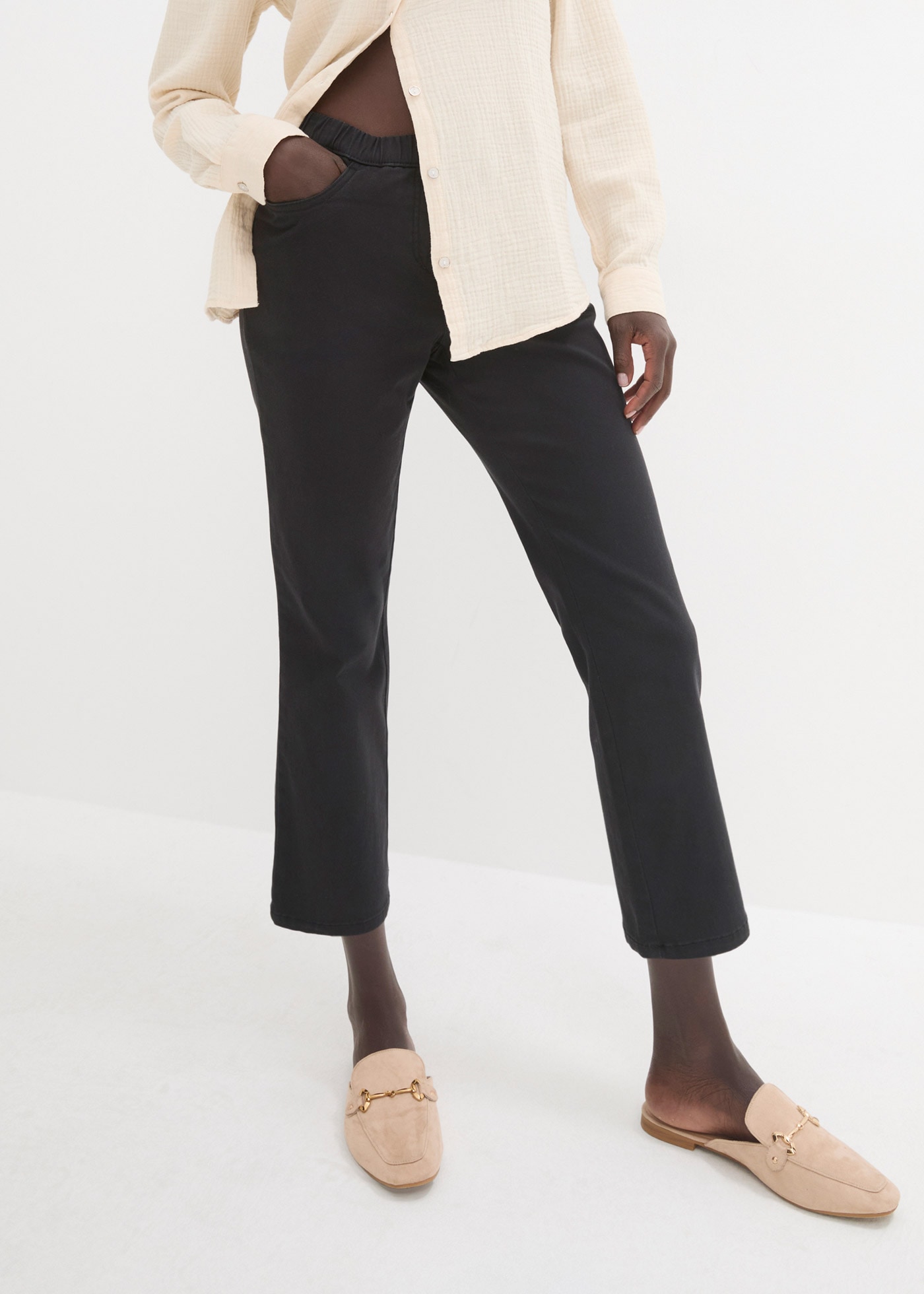 bonprix Schlupfhose "7/8 Schlupfhose mit Stretch" 7/8 Schlupfhose mit Stret günstig online kaufen