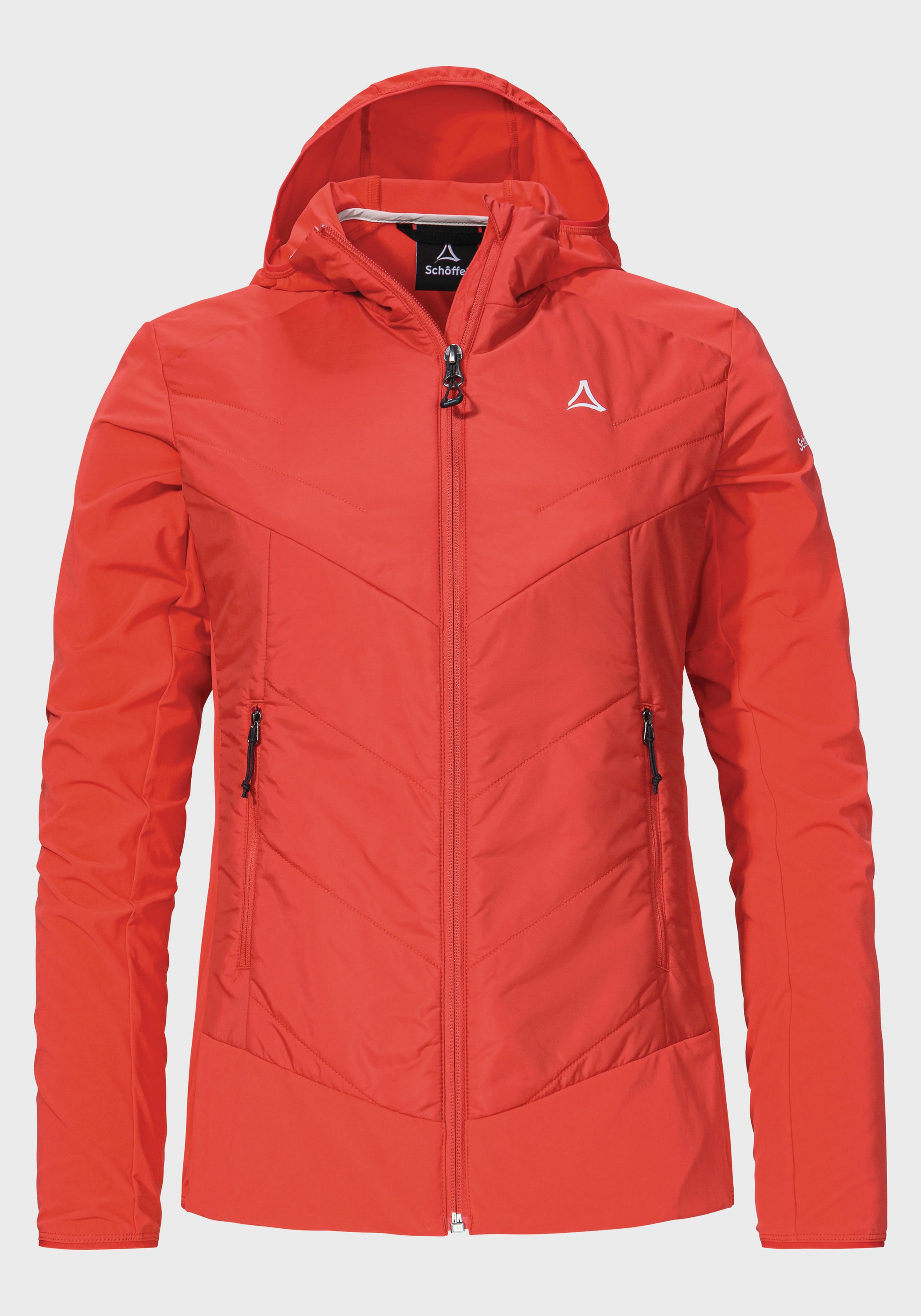 Schöffel Funktionsjacke "Hiking Hybrid Jk Style Blaueis WMS", mit Kapuze