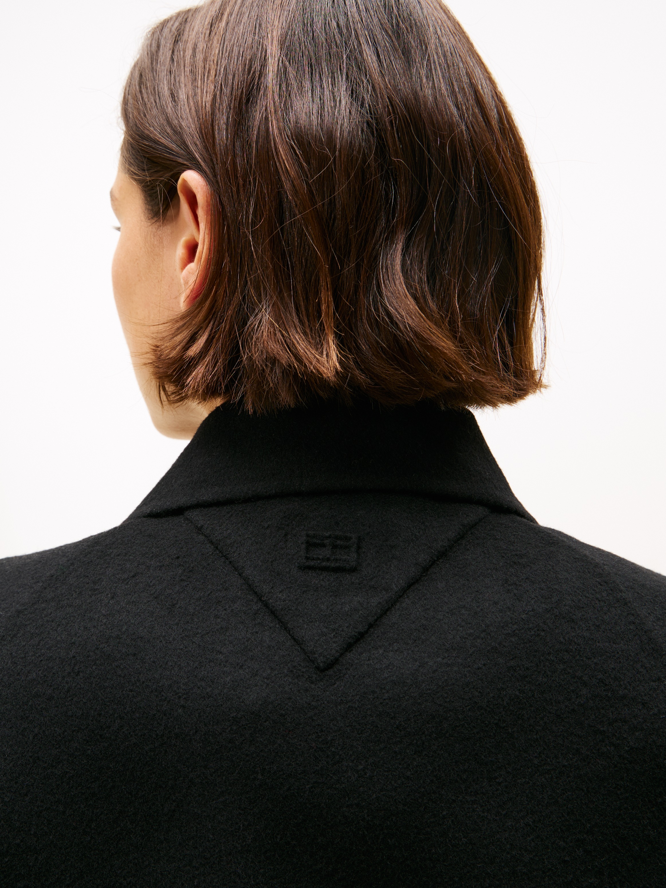 Tommy Hilfiger Curve Kurzmantel "CRV DF WOOL REG BELTED MIDI COAT", in groß günstig online kaufen