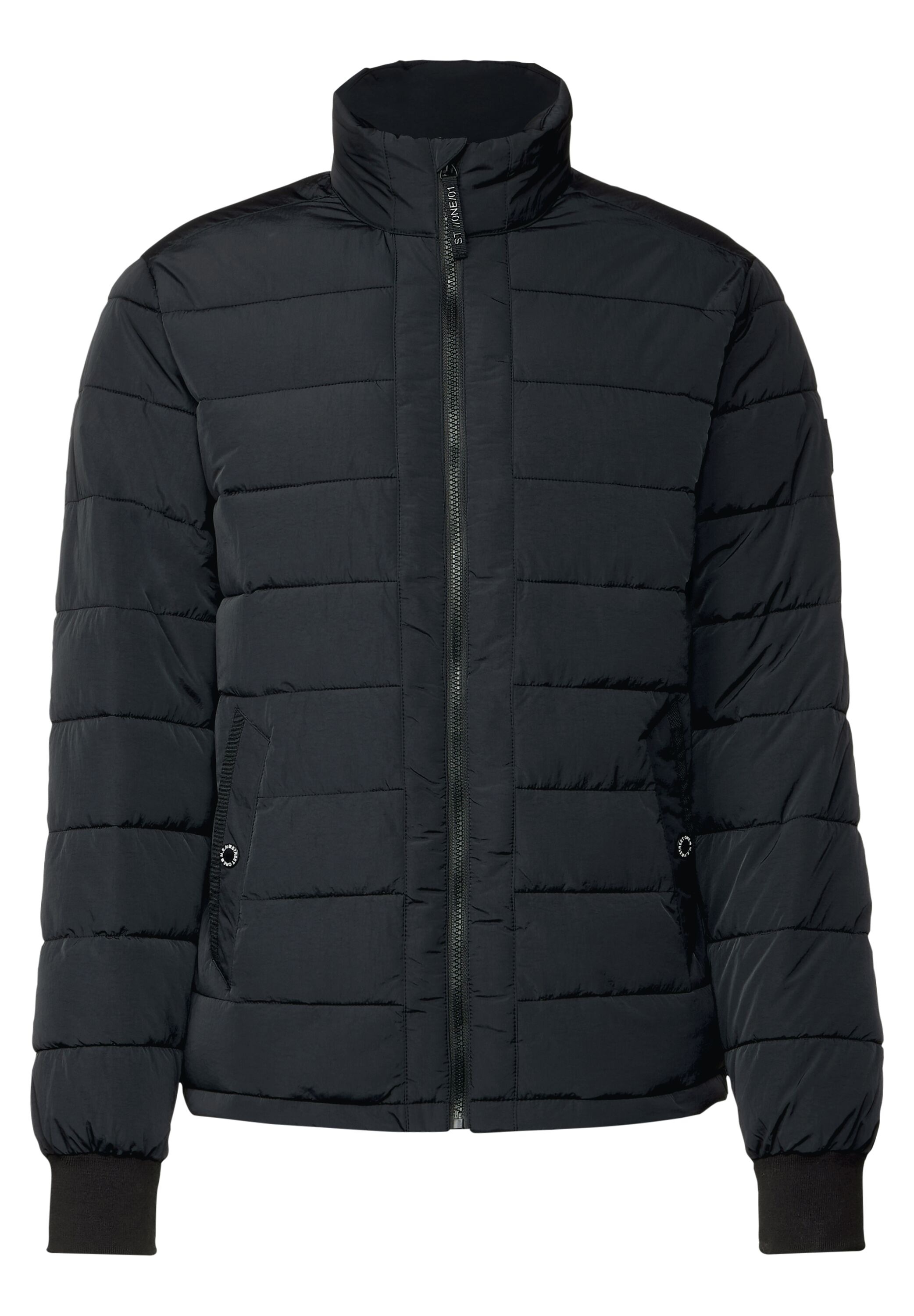 STREET ONE MEN Steppjacke, ohne Kapuze, mit Stehkragen