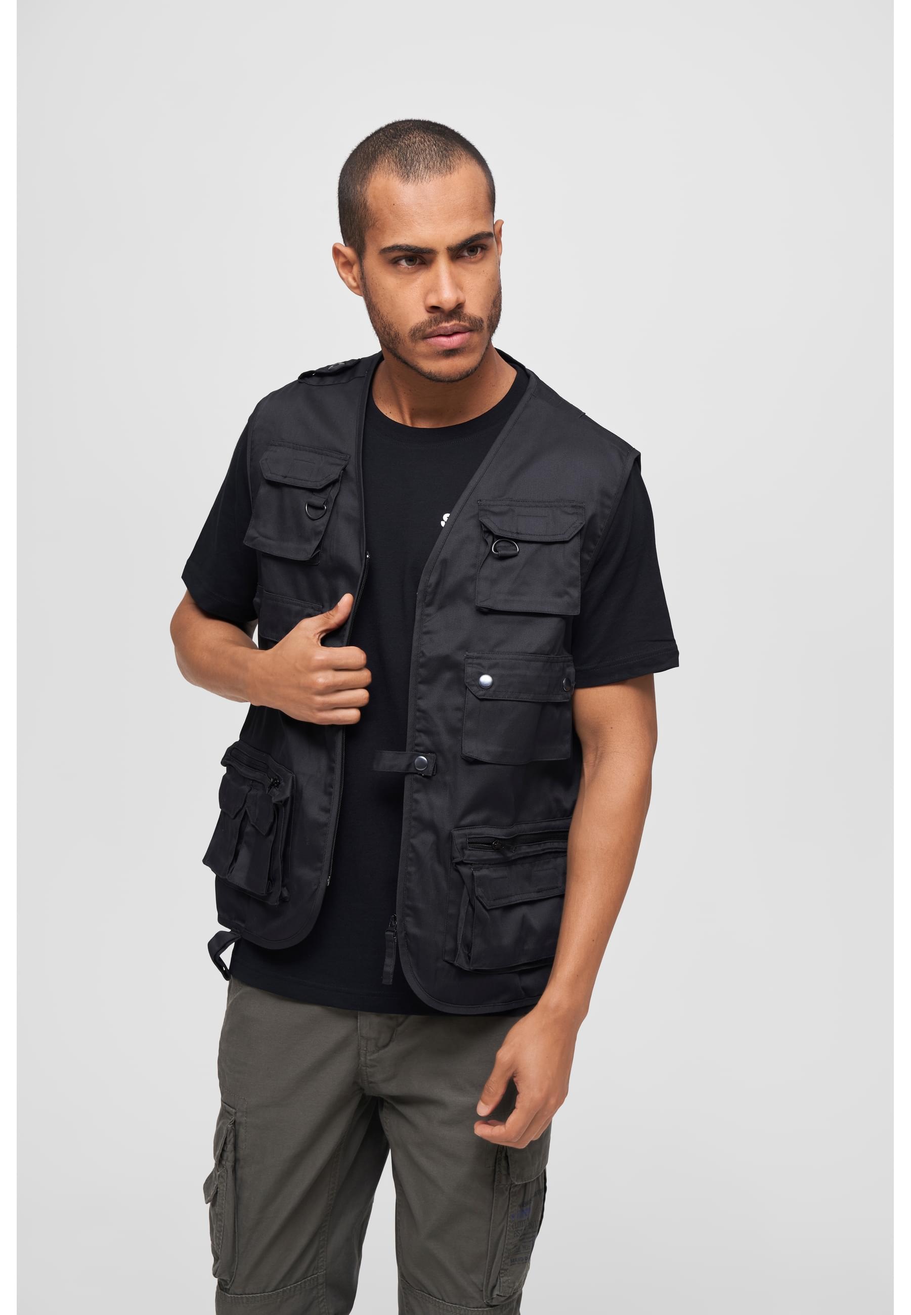 Brandit Langarmhemd »Brandit Herren Luis Vintageshirt«, (1 tlg.)