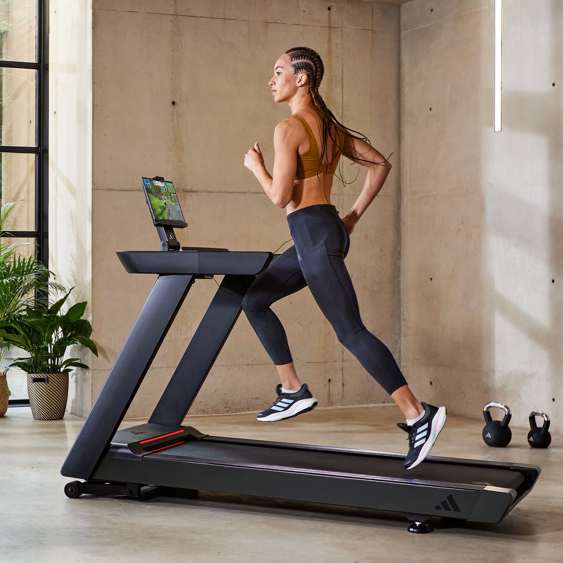 adidas Performance Laufband »Laufband T-23«, (mit Bluetooth-Funktion)