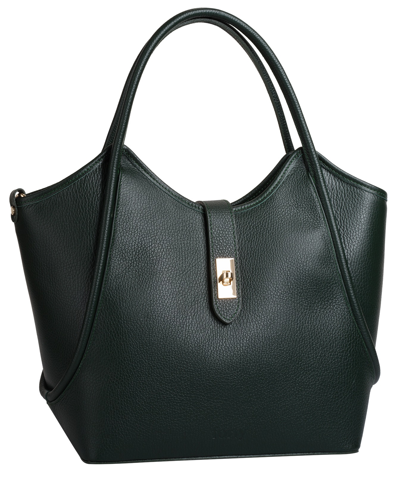 forty° Shopper »CALDRINA - L« echt Leder, Made in Italy
