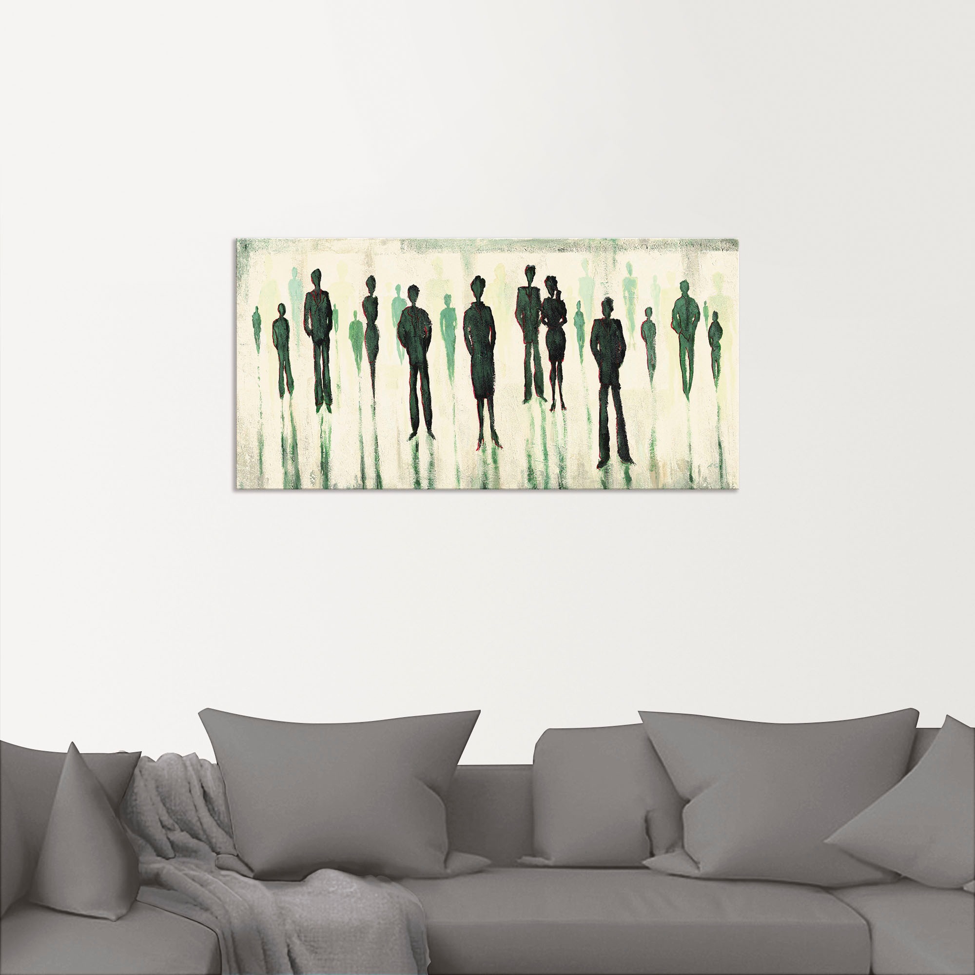 Artland Wandbild »Vor allen«, Gruppen & Familien, (1 St.), als Alubild, Outdoorbild, Leinwandbild in verschied. Größen