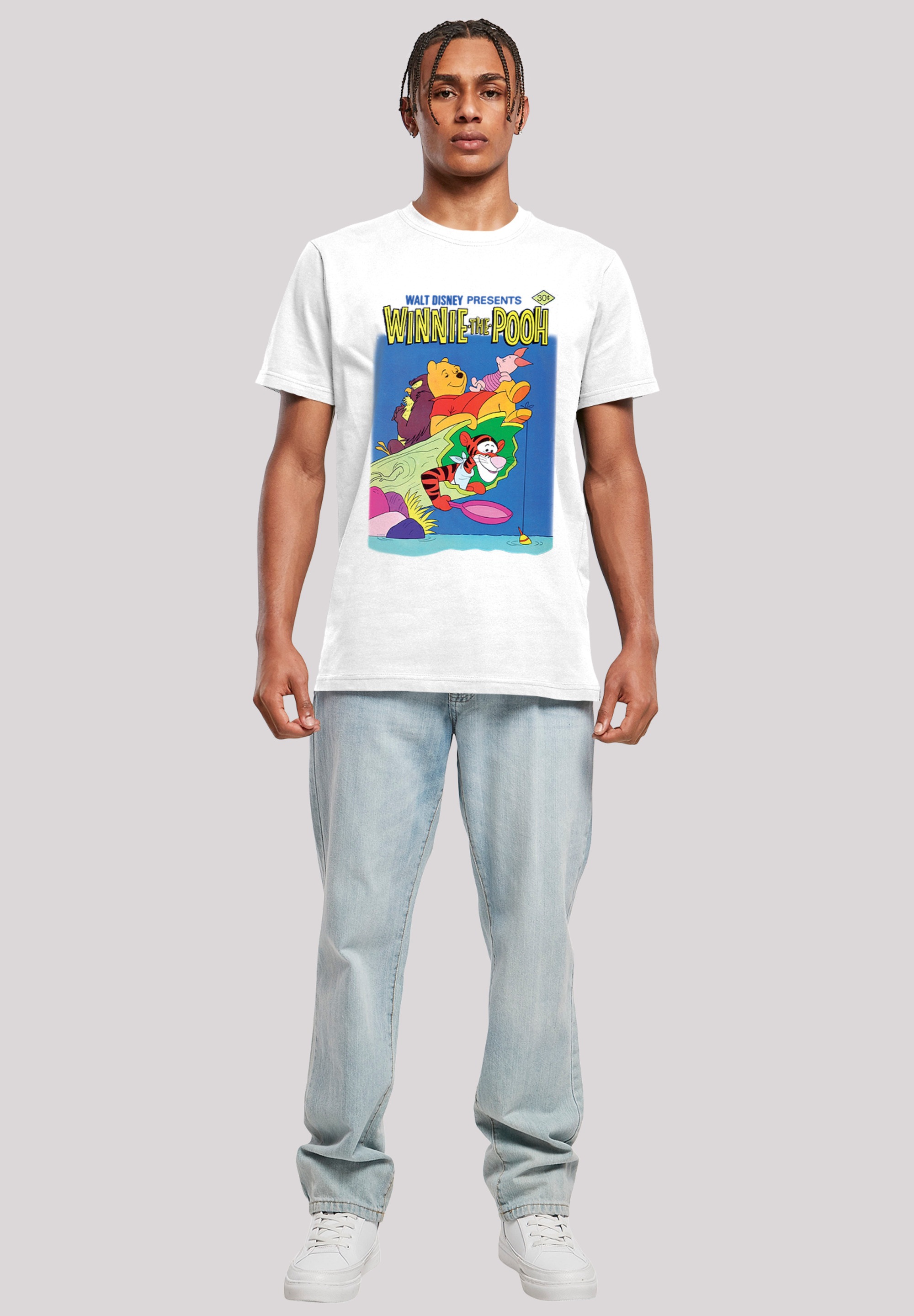 F4NT4STIC T-Shirt »Disney Winnie Puuh kaufen Merch,Regular-Fit,Basic,Bedruckt BAUR Poster«, Herren,Premium | ▷