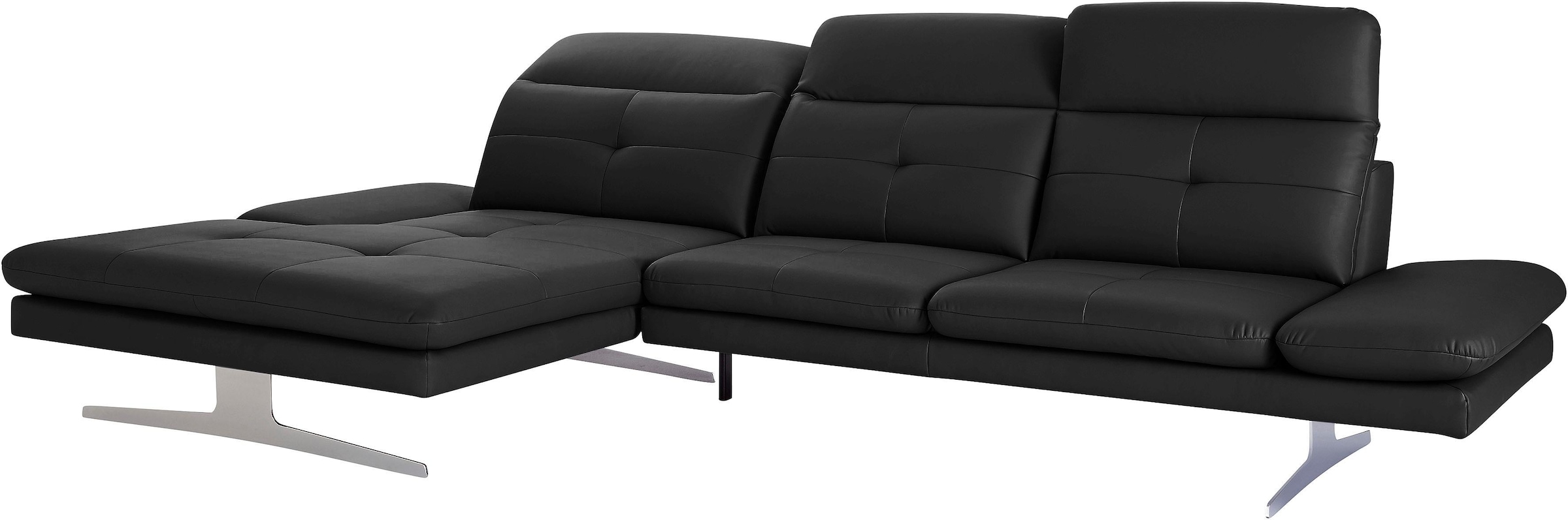 Ecksofa »Dana, hochwertiges Design und toller Sitzkomfort, L-Form«, inkl. Kopfteil-...