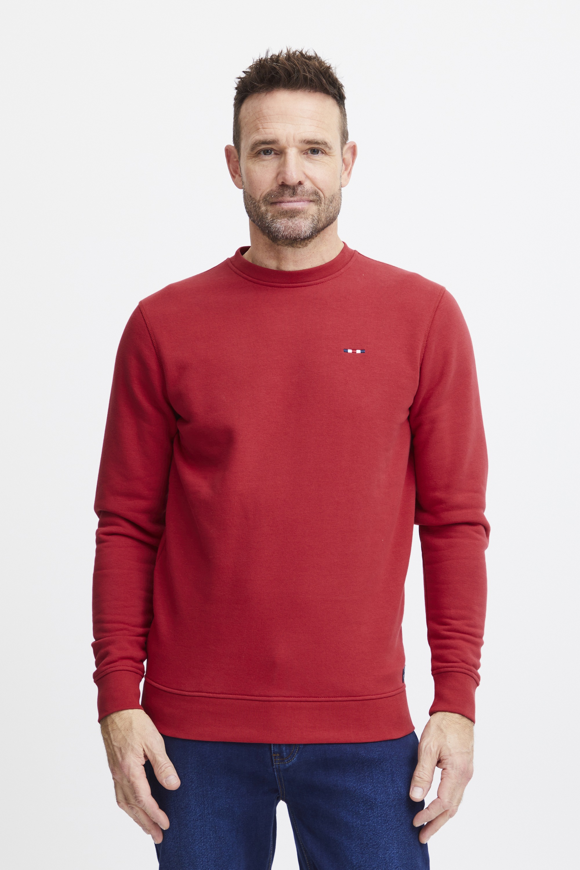 FQ1924 Rundhalspullover »Rundhalspullover FQWILLIAM crew neck logo sweat«