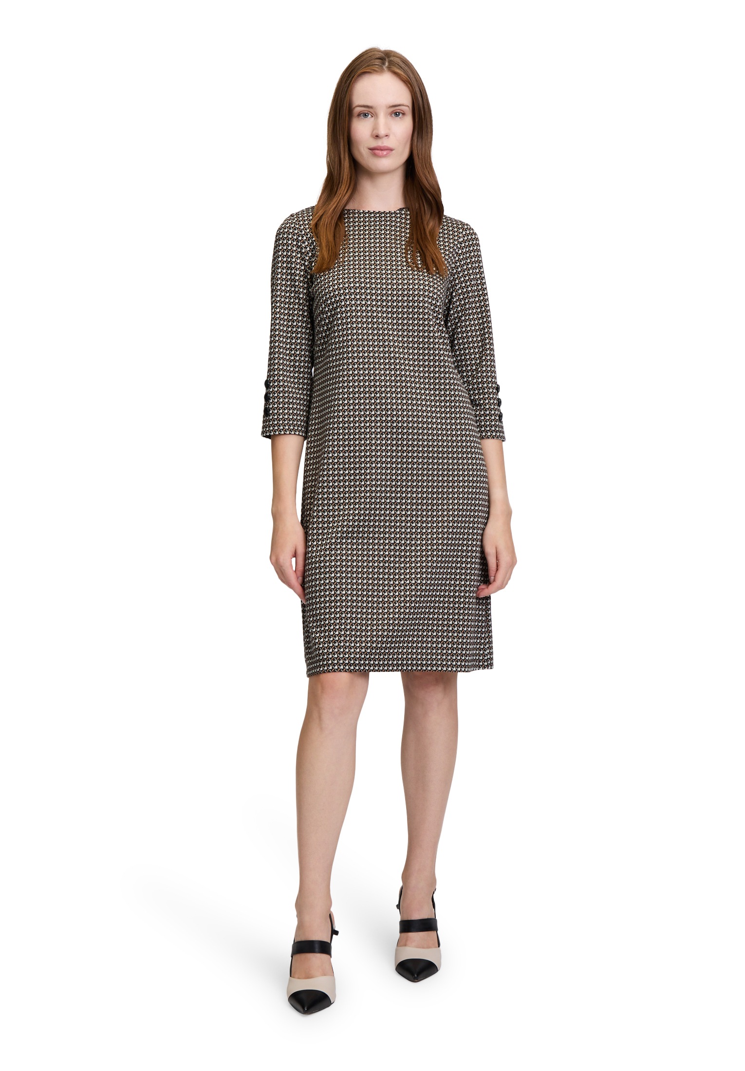 Betty Barclay Etuikleid »Betty Barclay Etuikleid mit 3/4 Arm«, Knöpfe