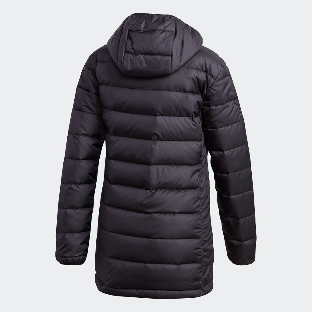 adidas Sportswear Outdoorjacke »ESSENTIALS DAUNENPARKA«, mit Kapuze